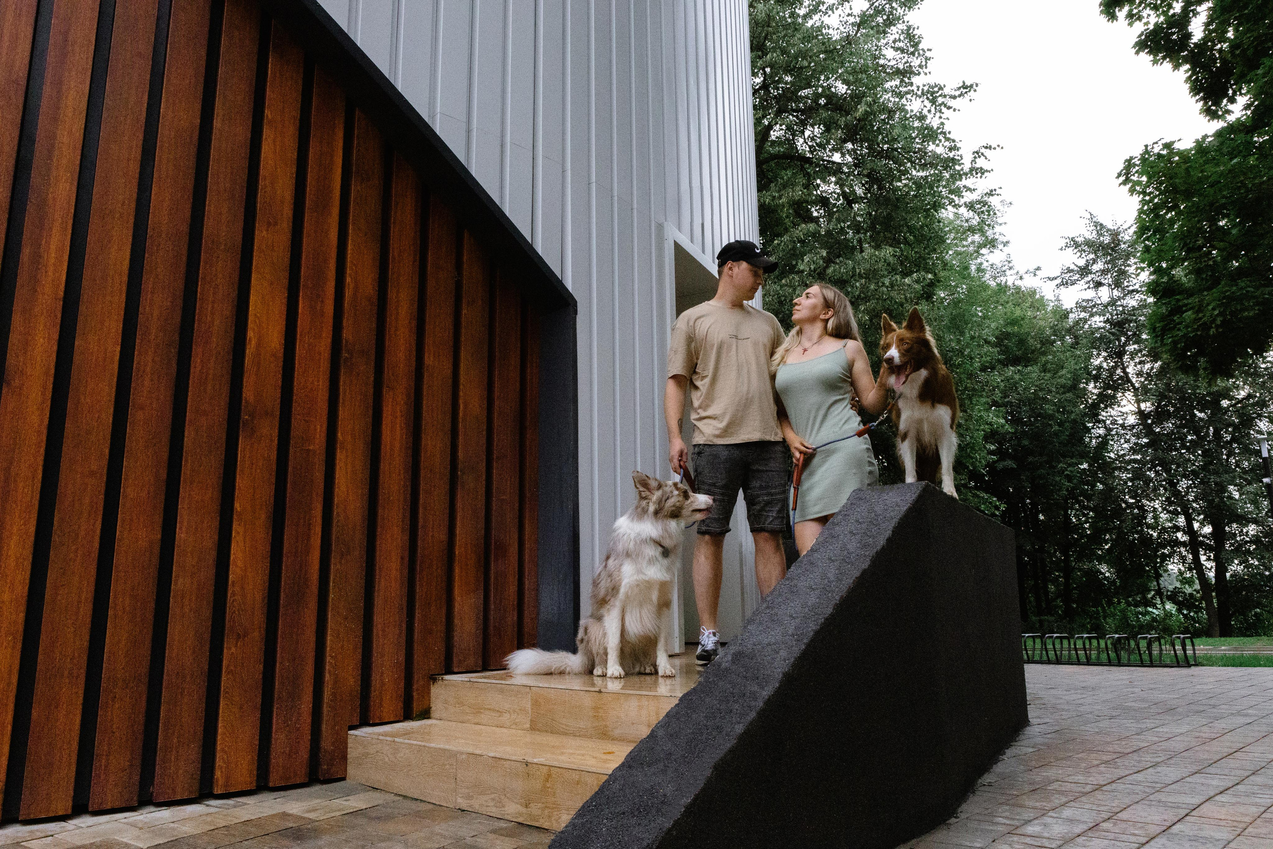 Настя, Ваня, Бейлис и Грэгори. Фотограф Анна Луценко Москва