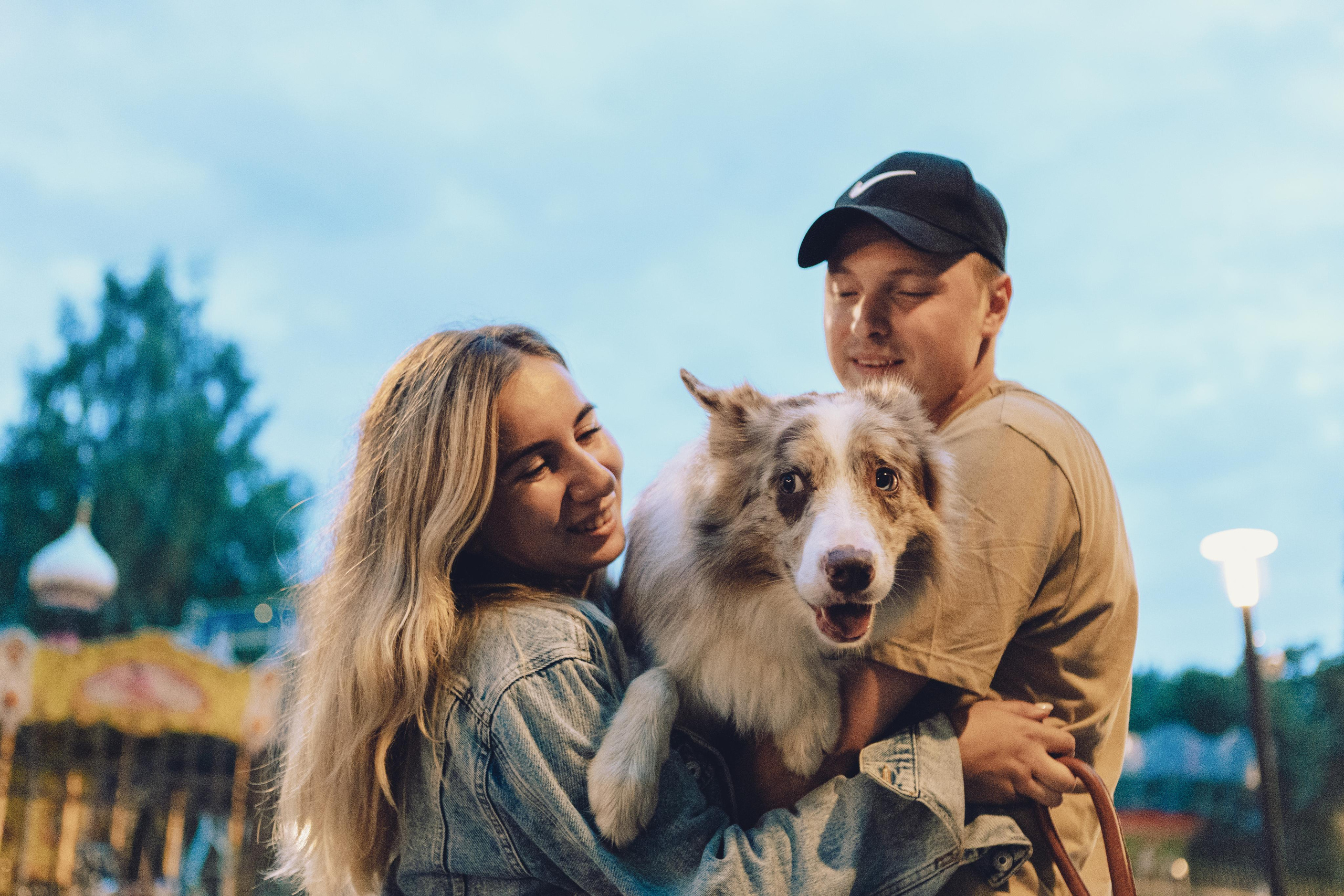 Настя, Ваня, Бейлис и Грэгори. Фотограф Анна Луценко Москва