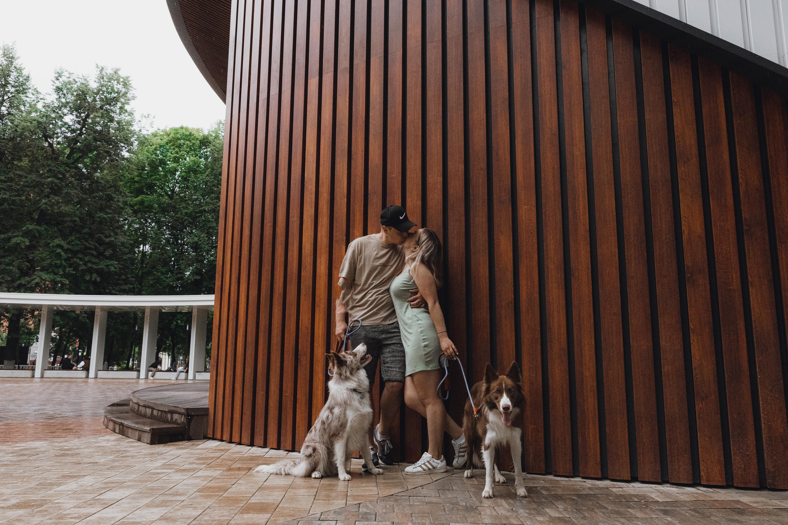 Настя, Ваня, Бейлис и Грэгори. Фотограф Анна Луценко Москва