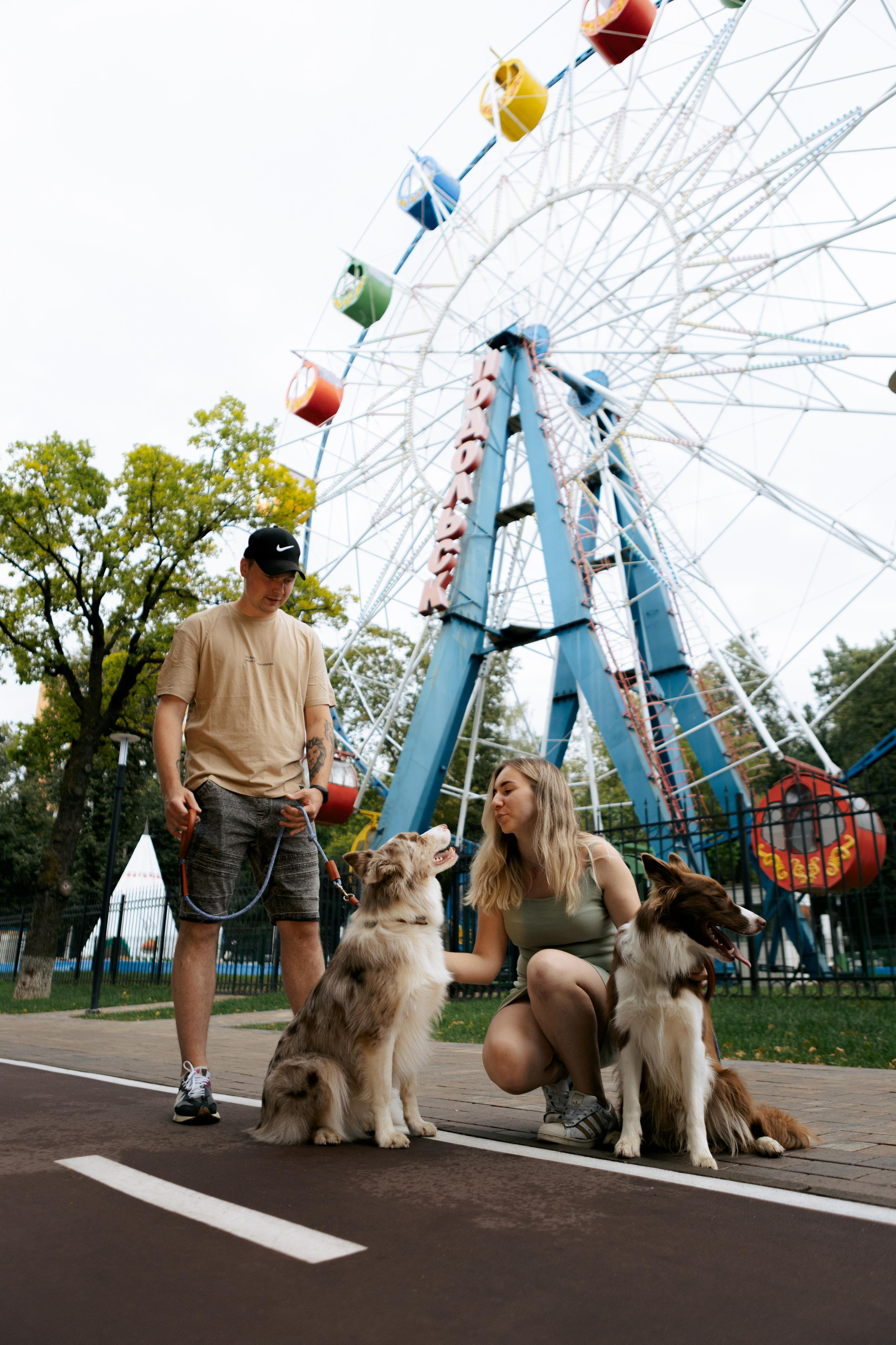 Настя, Ваня, Бейлис и Грэгори. Фотограф Анна Луценко Москва