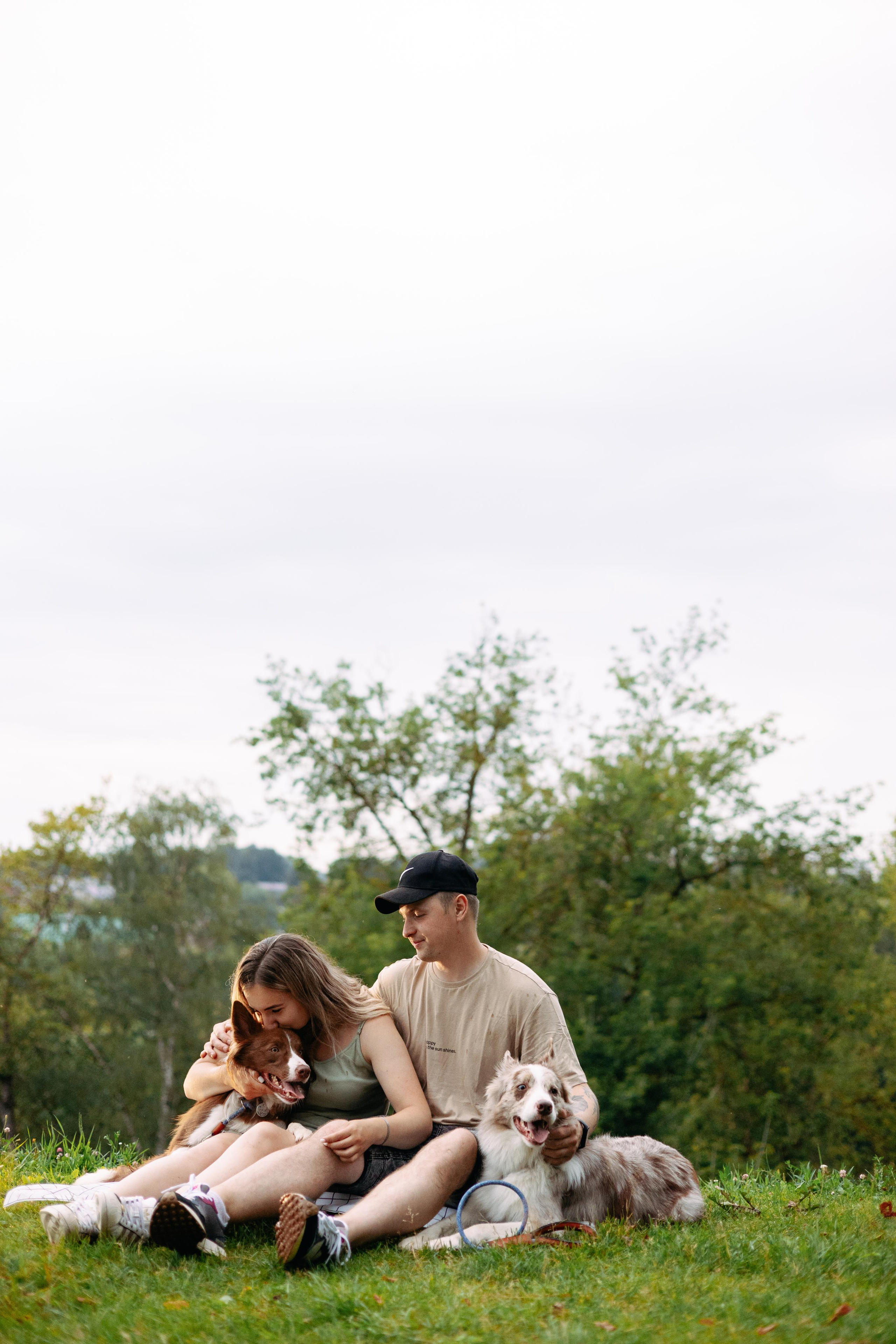Настя, Ваня, Бейлис и Грэгори. Фотограф Анна Луценко Москва