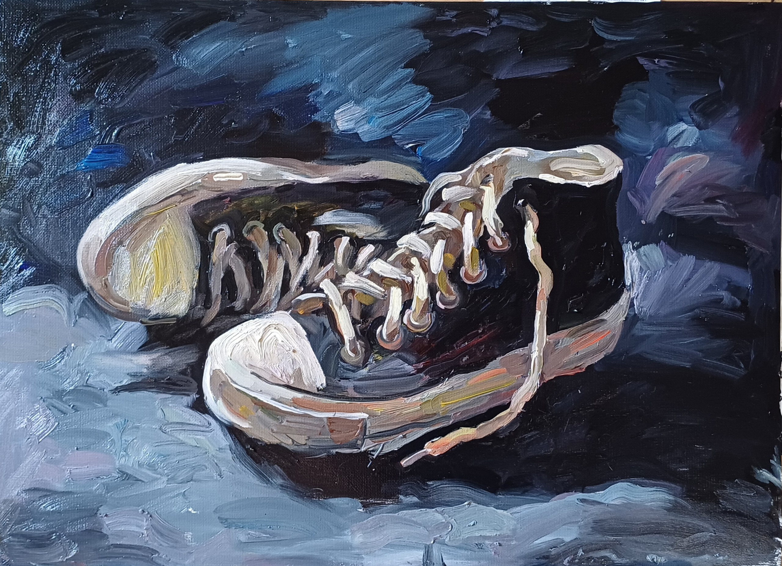 Цветы и предметы. Заказать портрет маслом на холсте по фото в яркой живописной манере