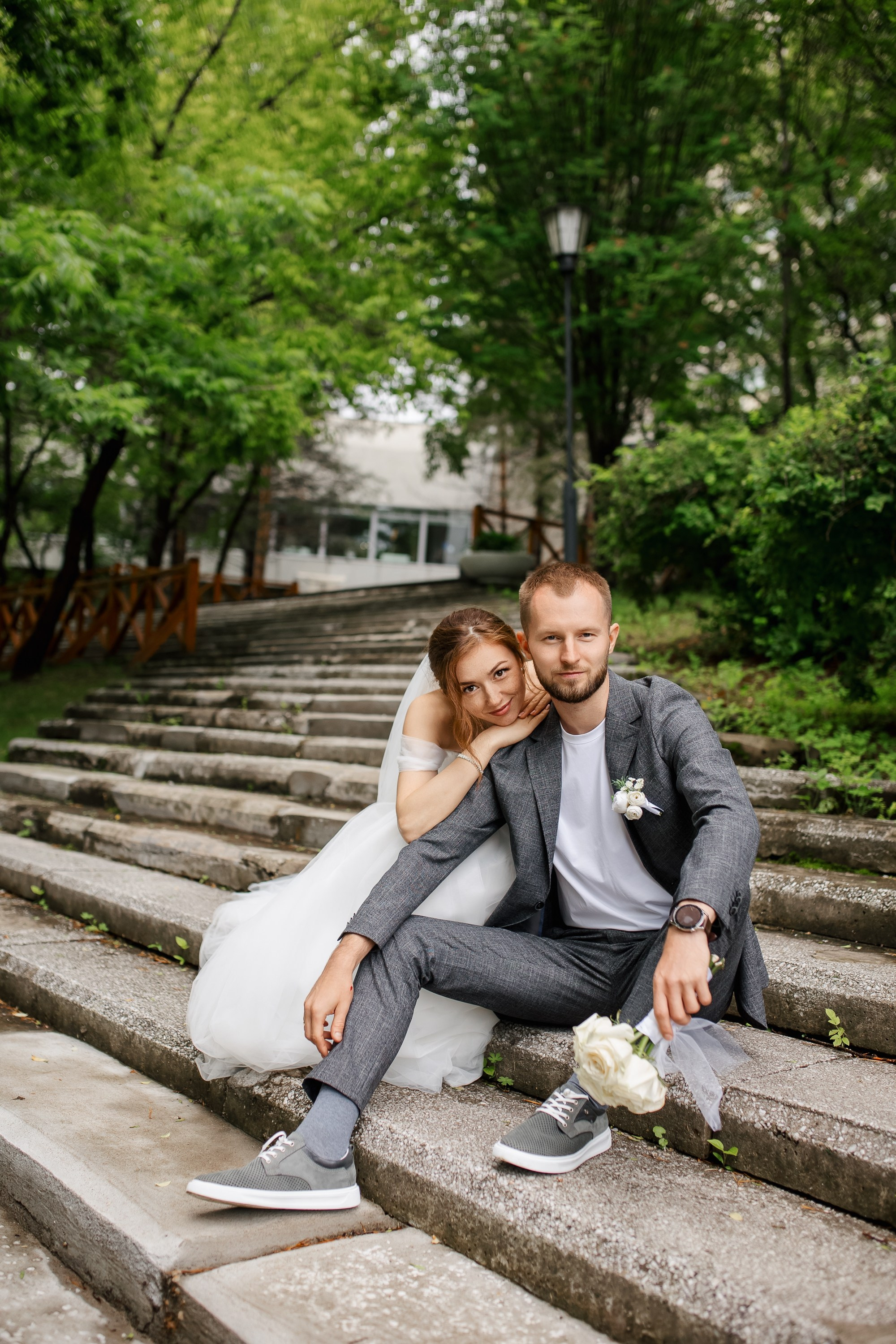 Константин и Антонина. Набережная.Дом Офицеров. Свадебный фотограф в Хабаровске