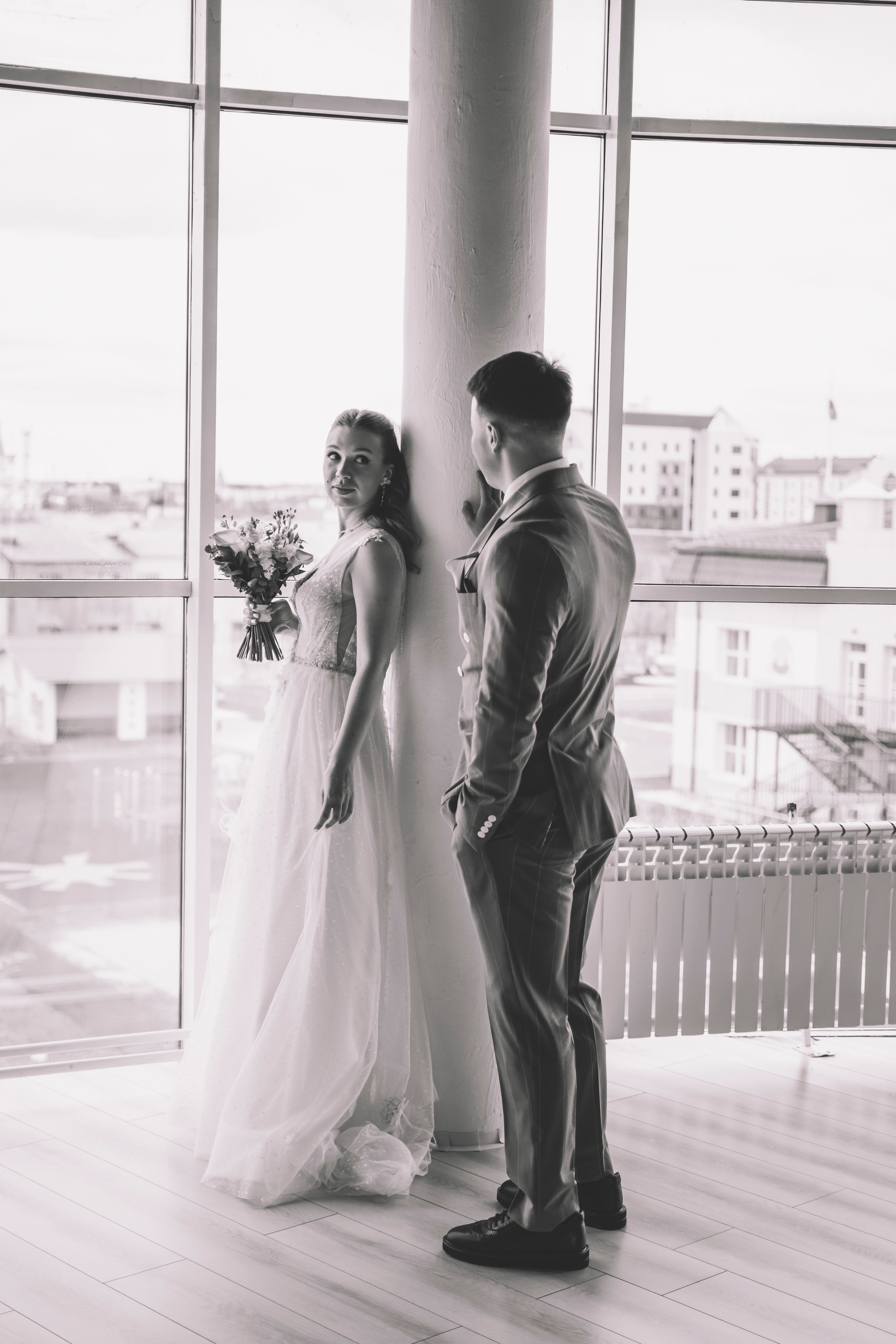 Альберт и Анастасия (Студийная фотосессия, роспись в ДК Нефтяник + фотосессия с гостями). Семейный и свадебный фотограф Губкинский и Ставрополь