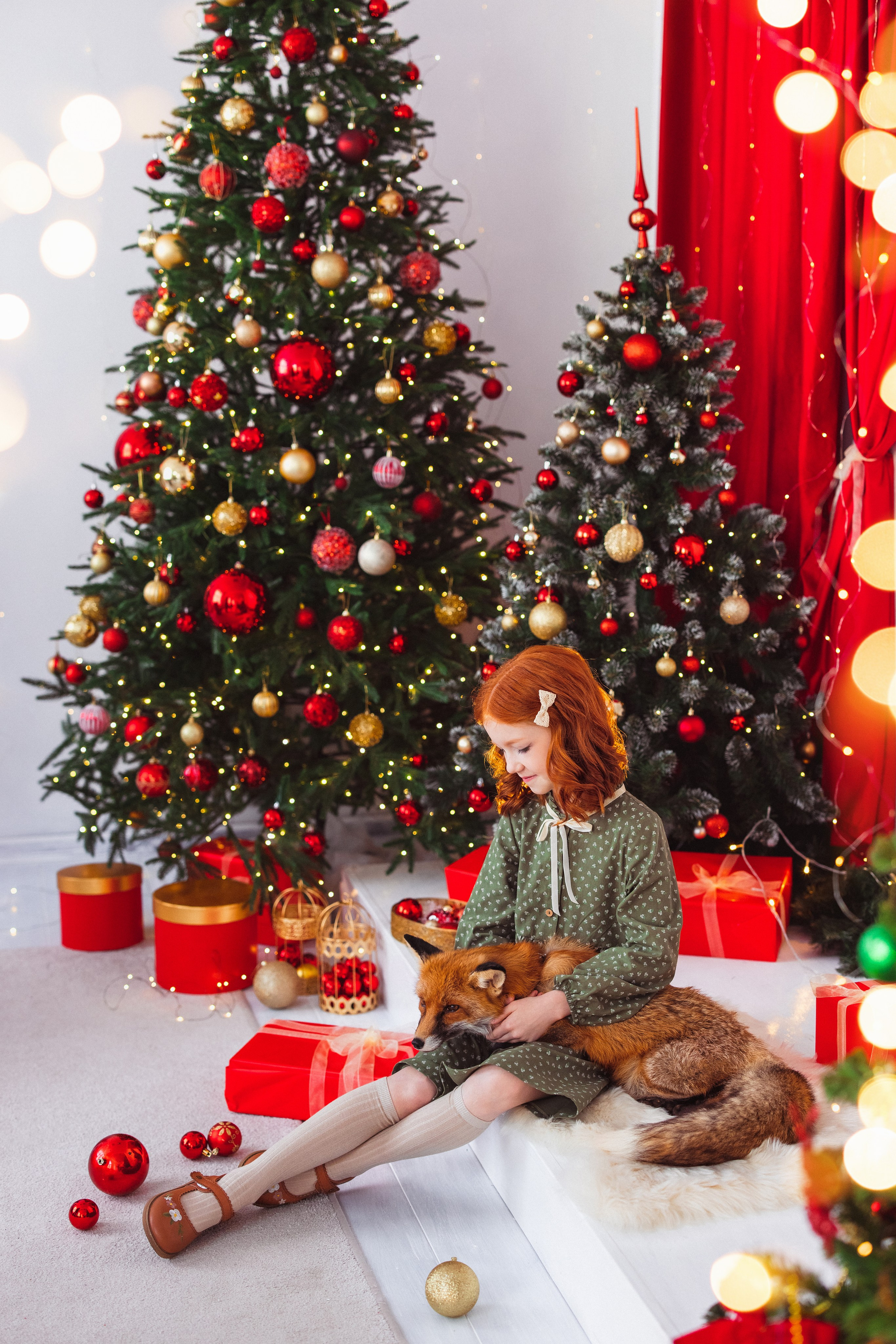 Фотостудия «Мастерская», с лисом. Семейный и детский фотограф в Краснодаре Анна Трашкова
