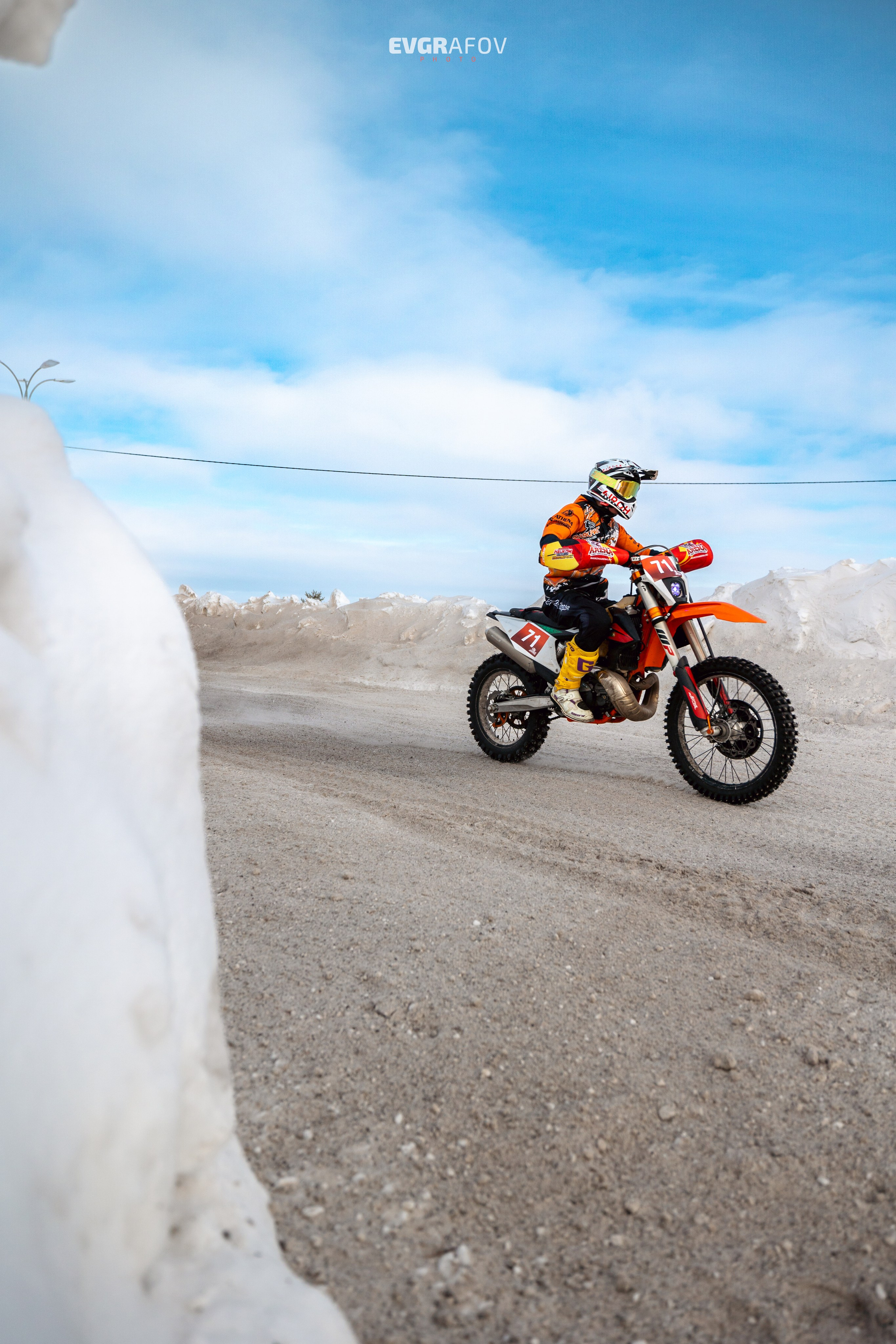 Открытый кубок Республики Татарстан по мотокроссу 3 этап. 4 февраля 2024 г. Фотограф Евграфов Александр