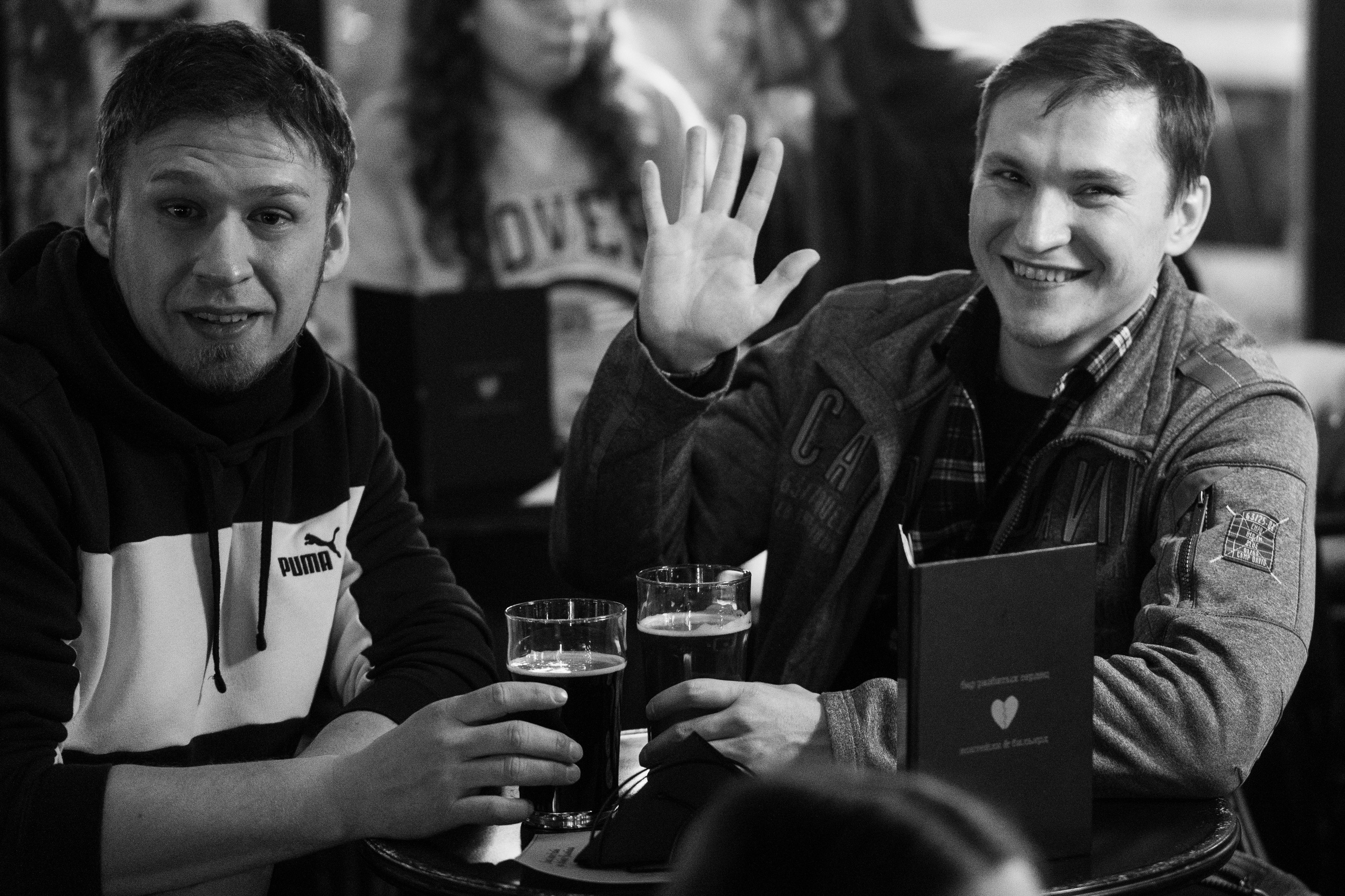 День святого Валентина в Баре разбитых сердец. Концертный и репортажный фотограф в Санкт-Петербурге Слава Пахомов