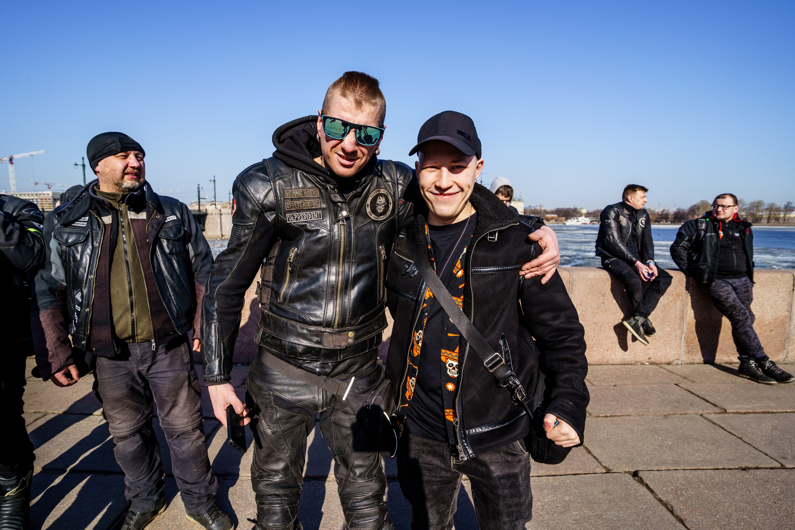 Прохват мотоклуба Norman Riders ч.1. Концертный и репортажный фотограф в Санкт-Петербурге Слава Пахомов