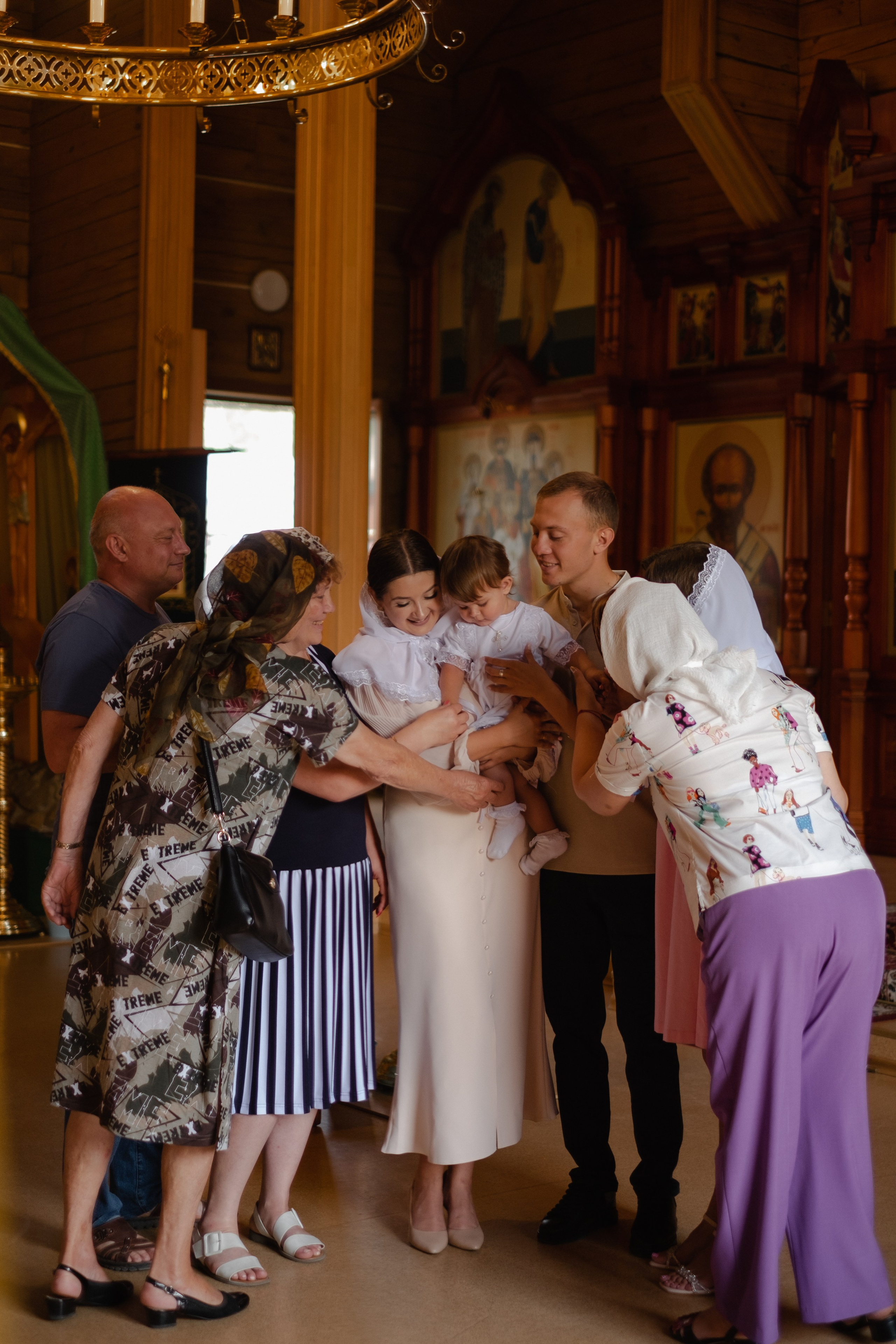 Крещение Таисии. Фотограф в Новосибирске Диана Ильиных