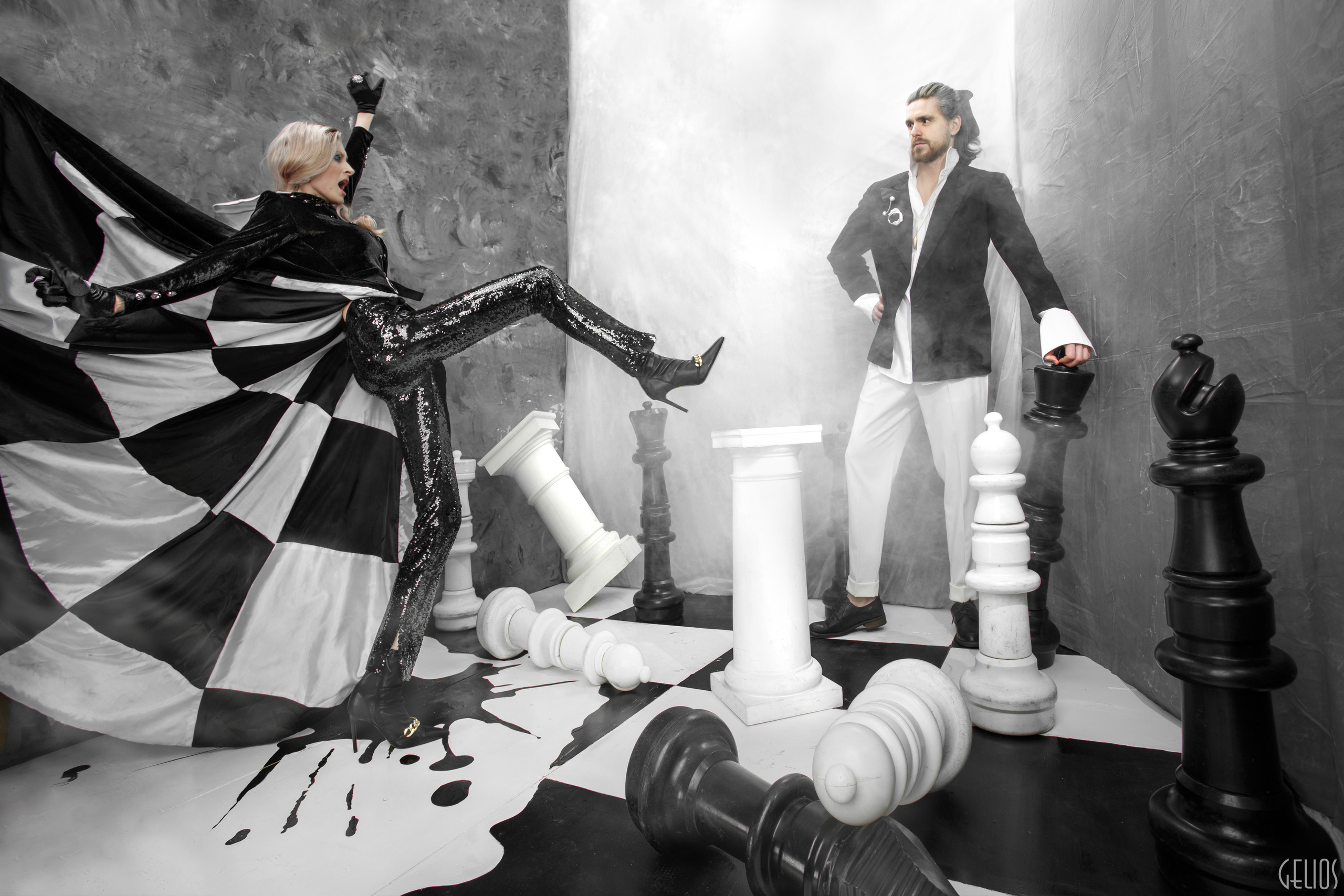 Королевский гамбит (проект с большими шахматами закрыт). Фотостудия «Gelios». Фотосессии в Калининграде