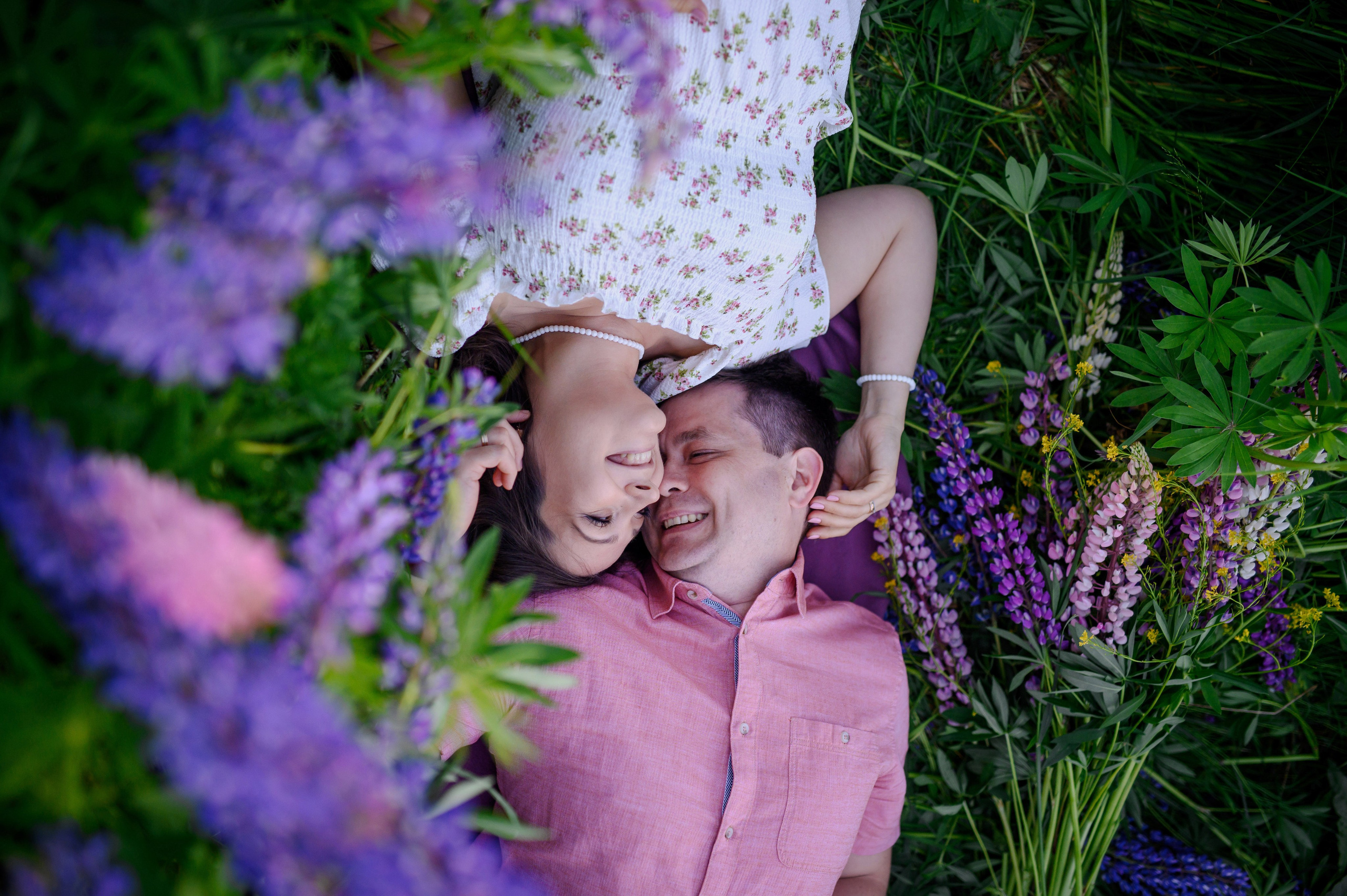 Люпиновое счастье. Портретный, семейный и свадебный фотограф в Санкт-Петербурге и в Пушкине Ширяев Денис
