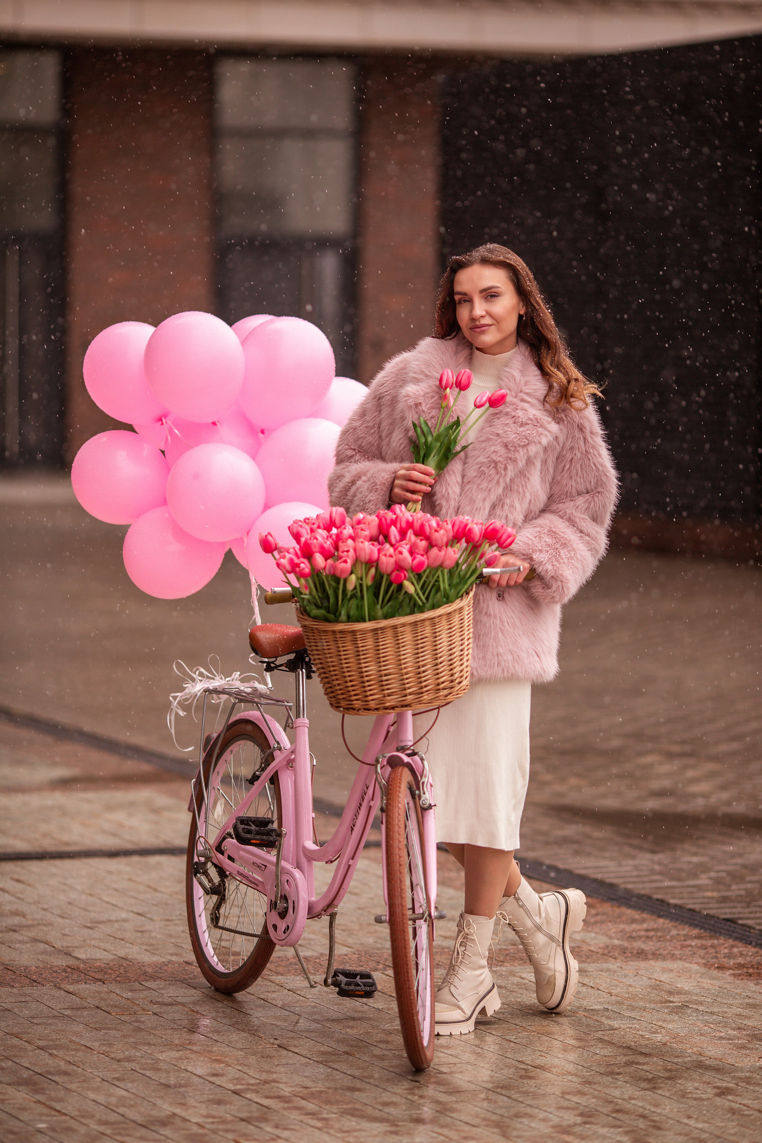Розовый велосипед. Фотограф Ольга Бобб Нижний Новгород