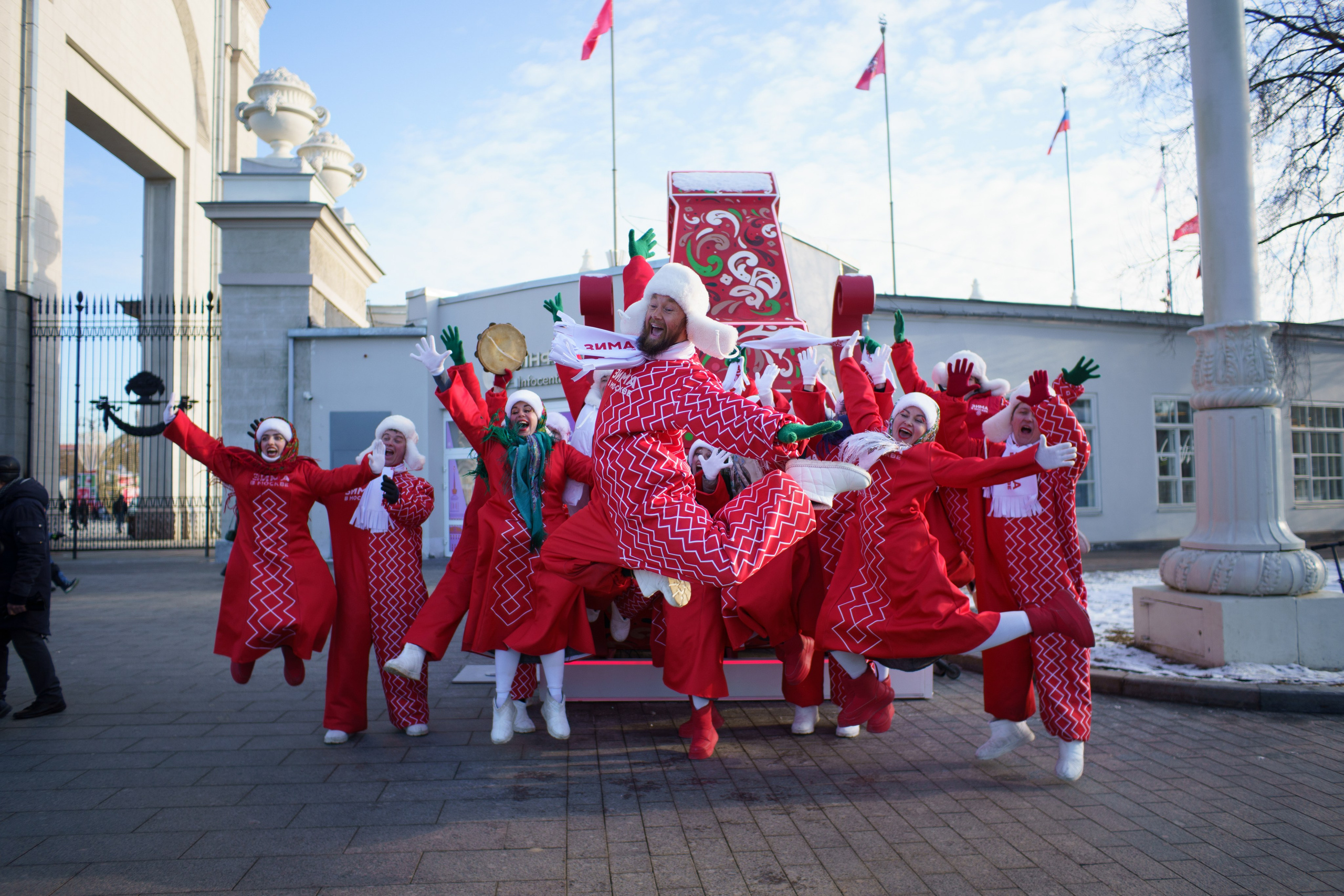 Проект «Зима в Москве» ВДНХ. Фотограф Алекс Висэро