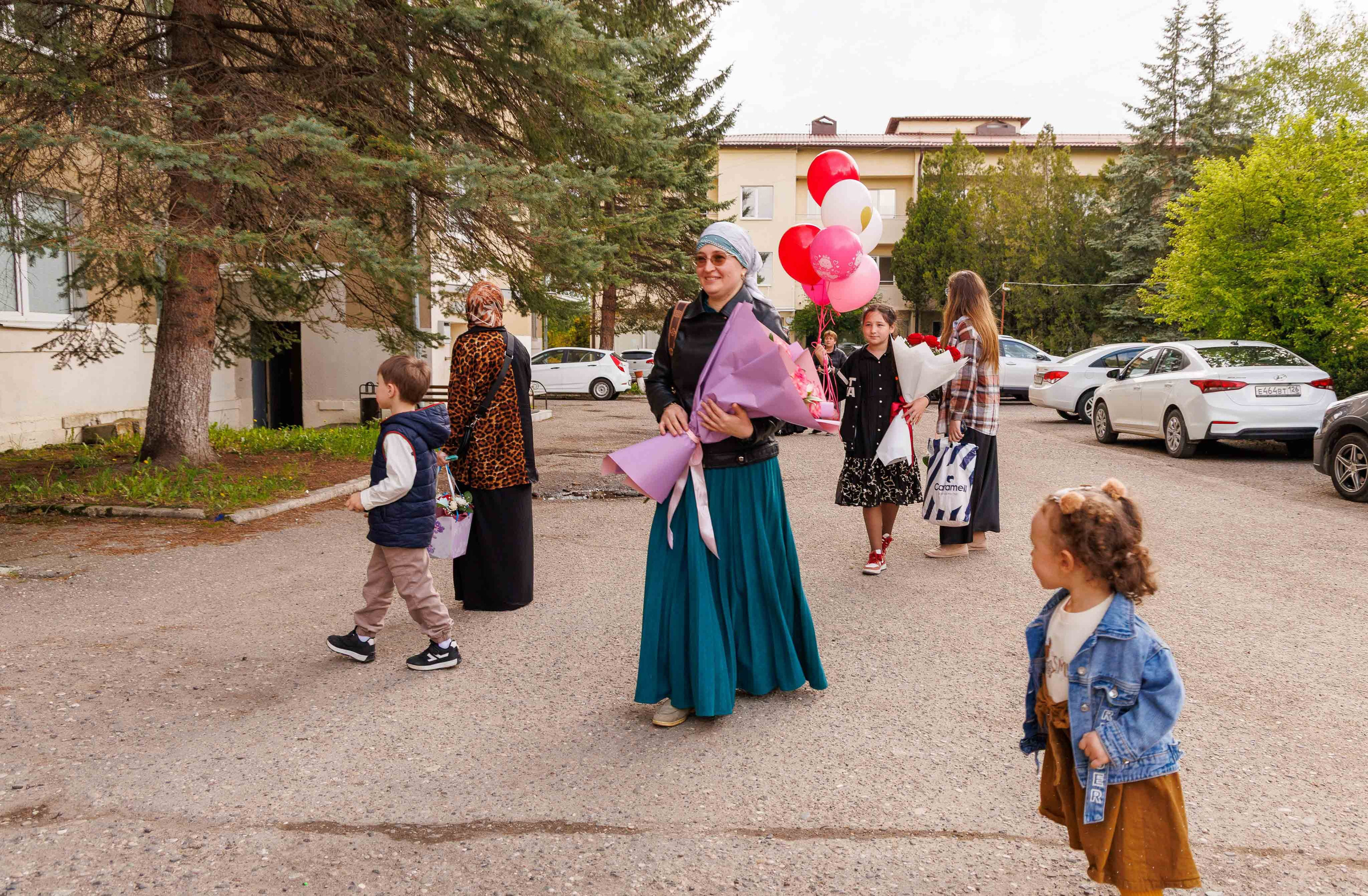 Фотосъемка выписки новорожденного из роддома Ессентуки