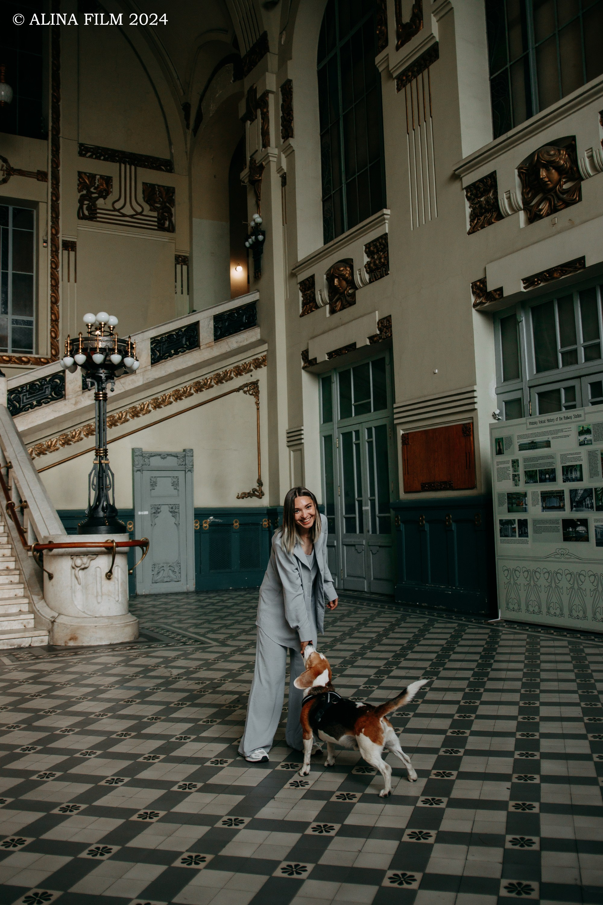 Фотосессия на Витебском вокзале. Фотограф в Санкт-Петербурге Alina Film
