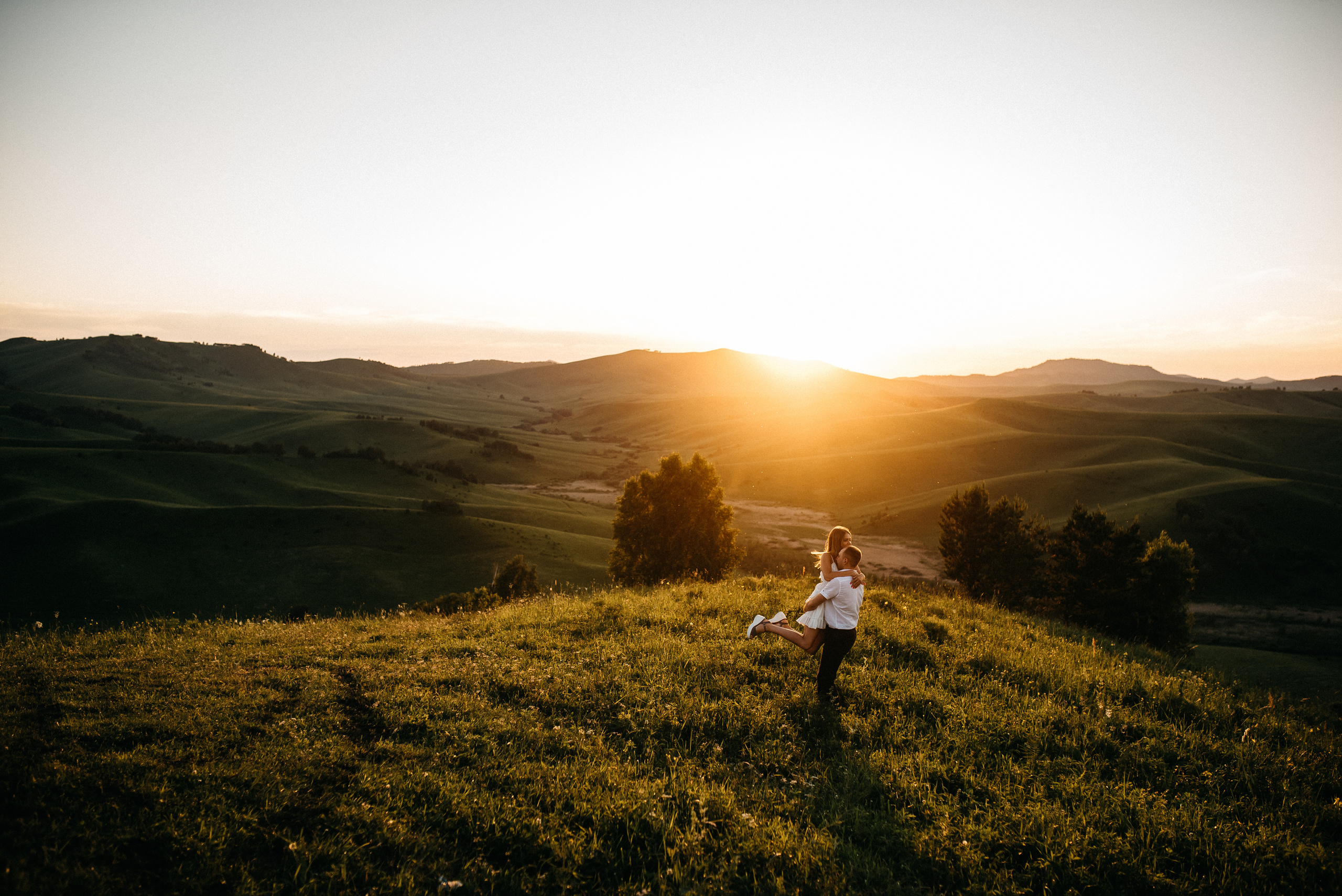 Love Story. Женя и Роман. Свадебная  съемка на Алтае