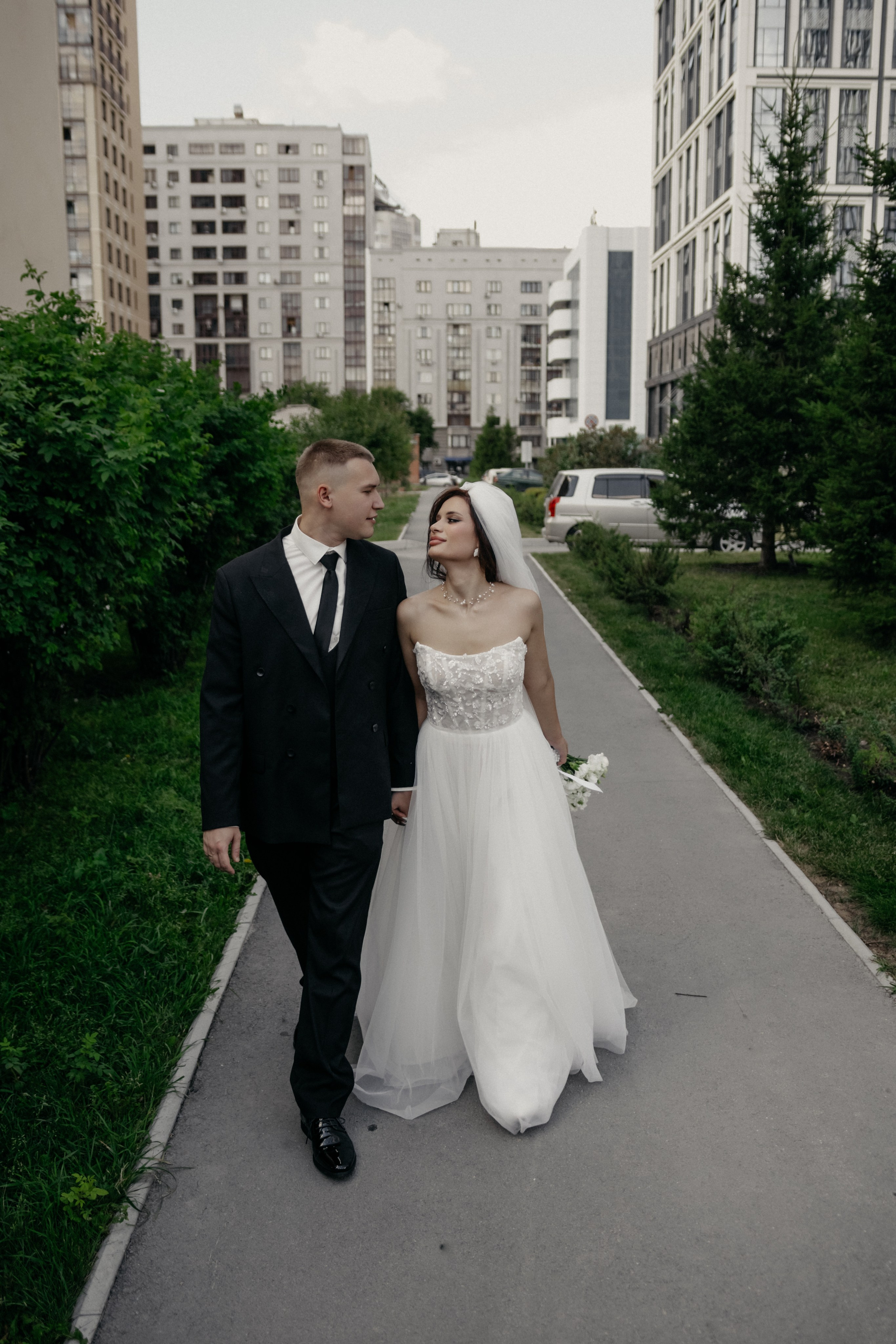 Диана и Евгений ЗАГС Центральный, ЖК Ричмонд, Парус. Фотограф Новосибирск