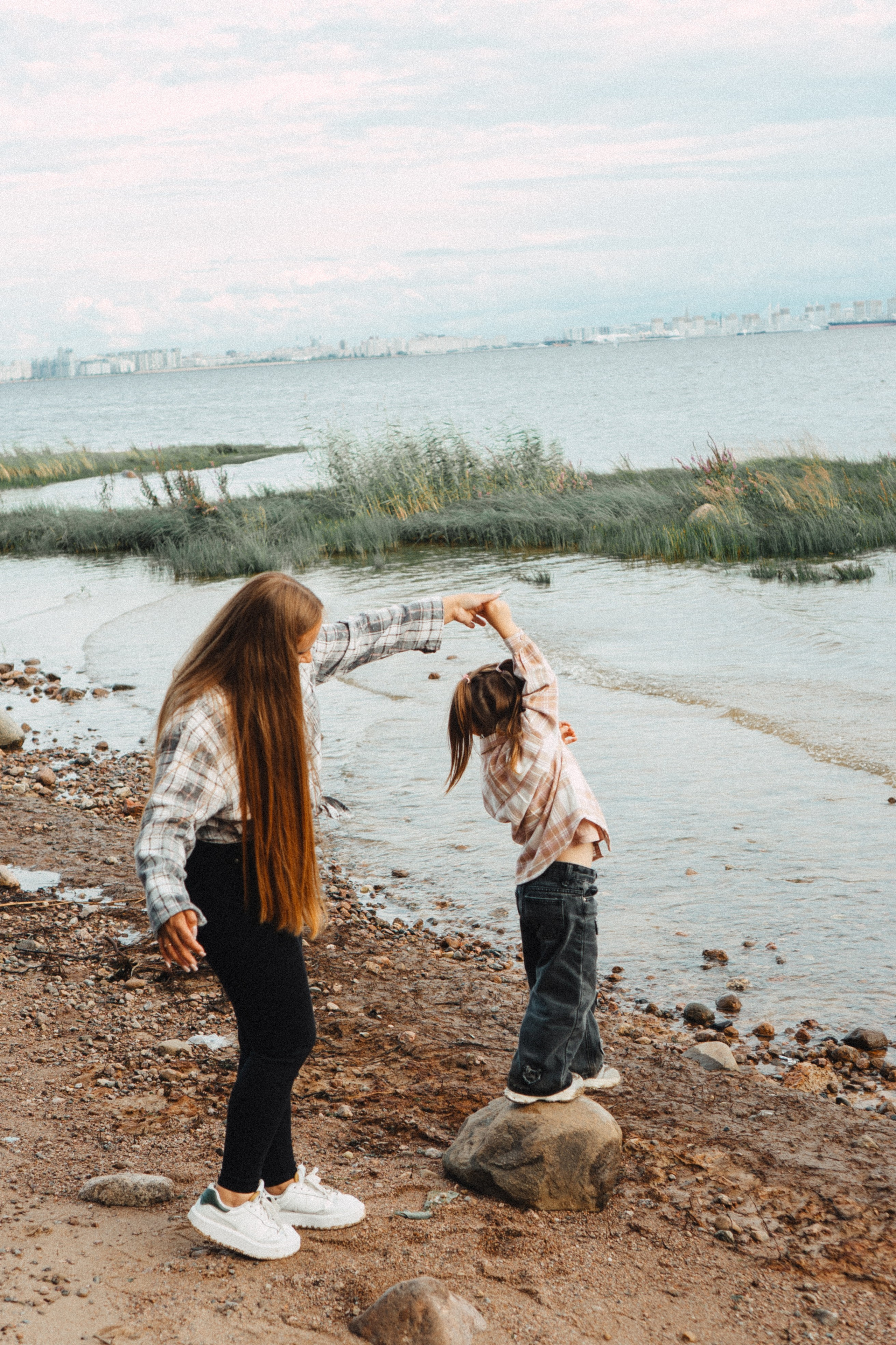 МАМА И ДОЧКА НА ФИНСКОМ ЗАЛИВЕ. Профессиональный фотограф, Санкт-Петербург — Виктория Богомолова