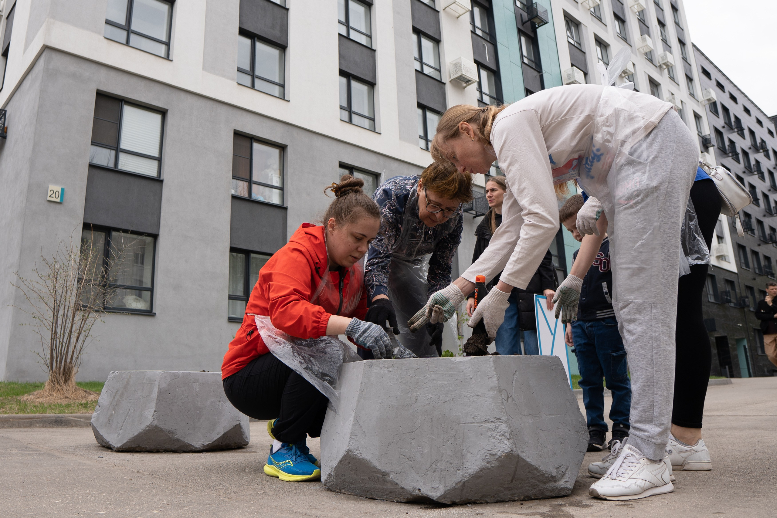 Субботник в ЖК «Панова парк». Фотограф в Самаре Иван Булатов