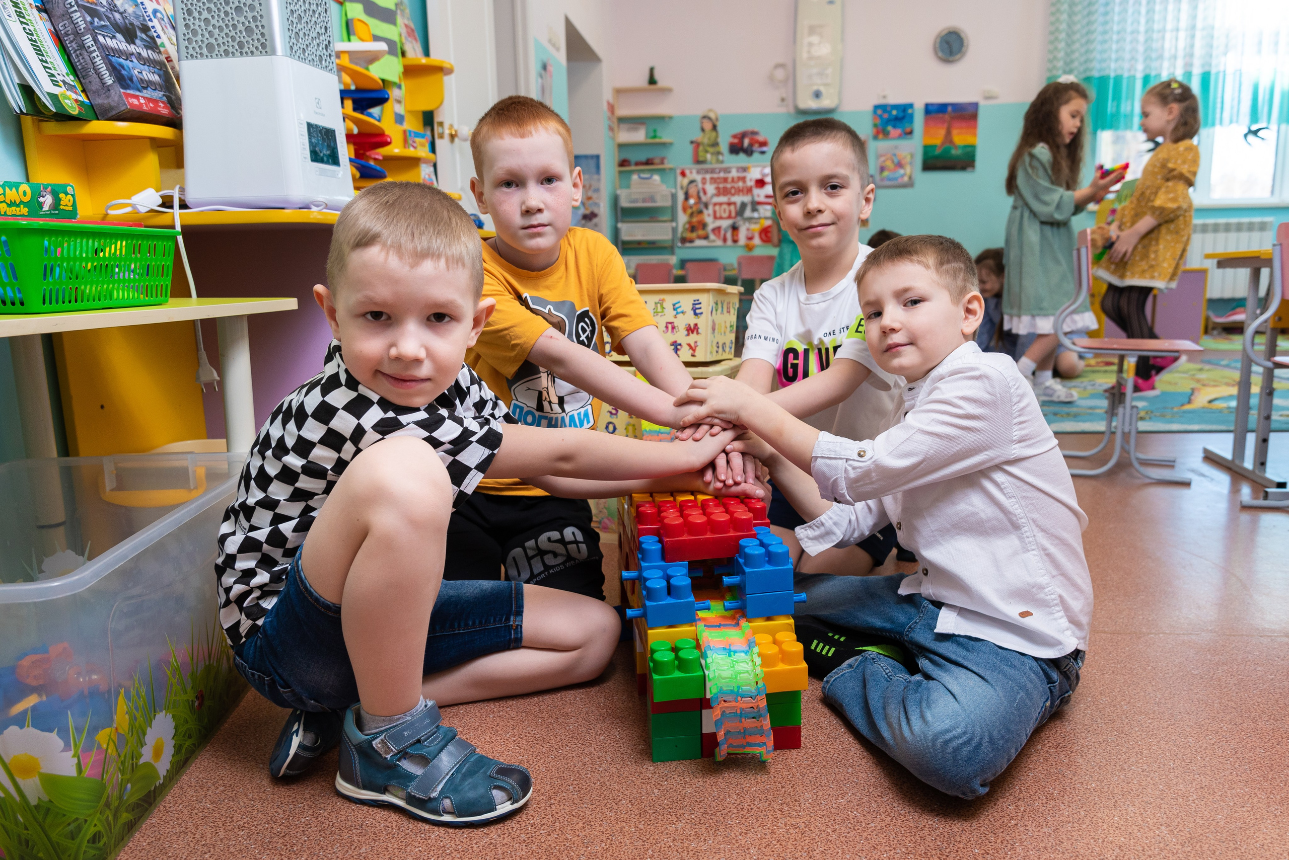 Фотосъёмка в группе. Детский фотограф в Екатеринбурге и Берёзовском Евгений Кондаков