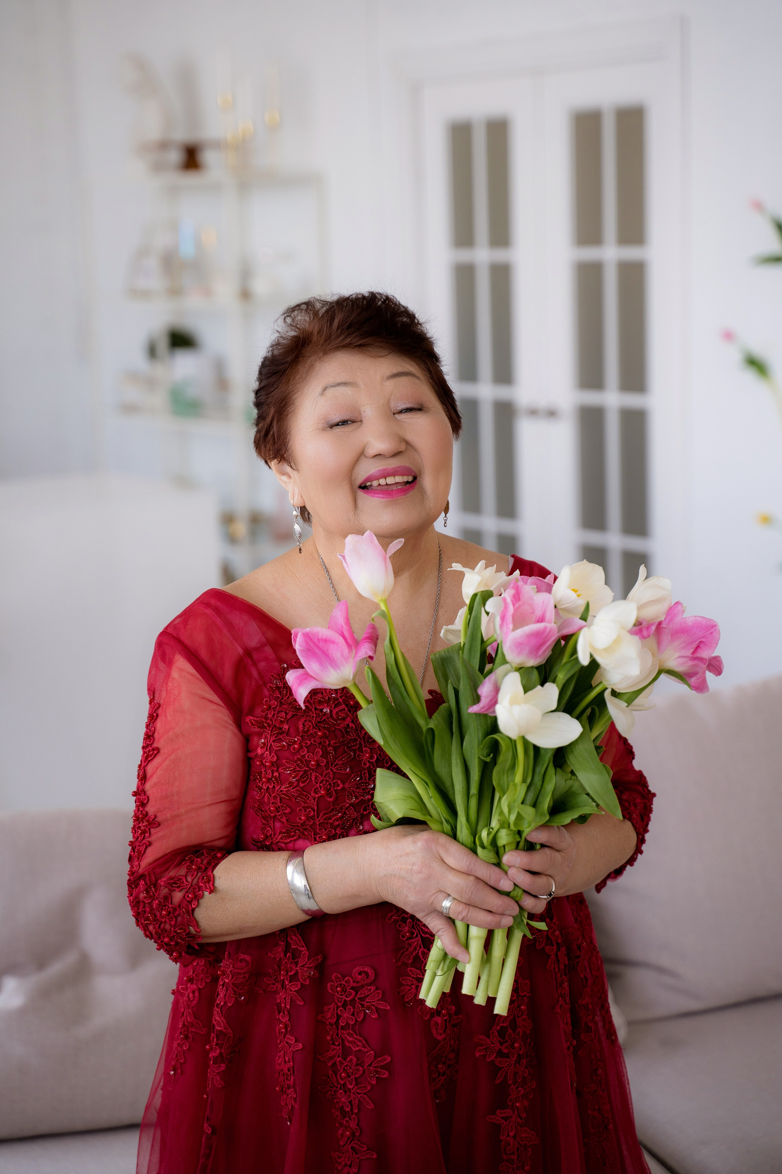Тюльпановое настроение. Фотостудия Малина в городе Улан-Удэ. Фотограф Ирина Жарникова