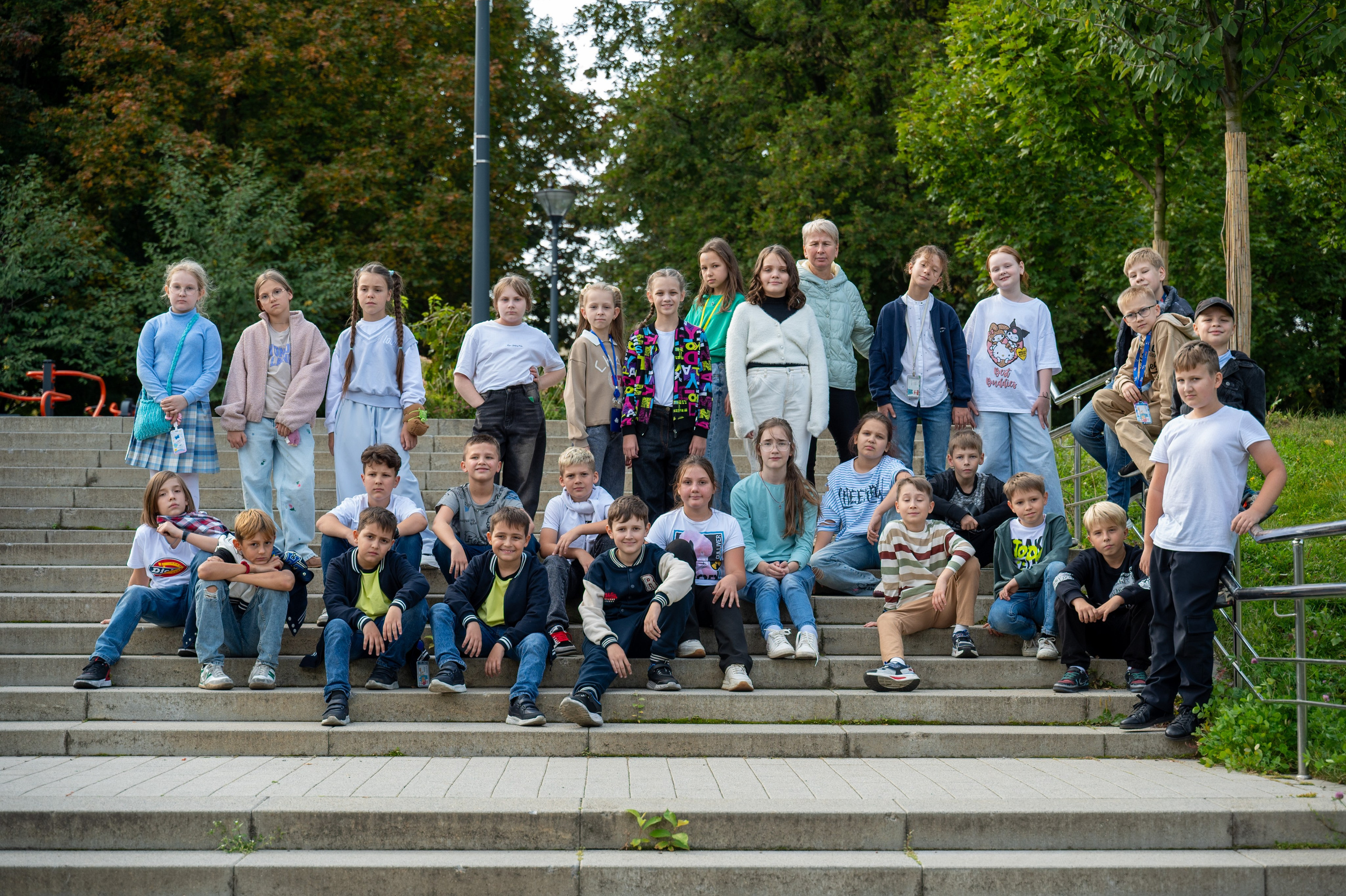 Детские съемки сентября. Школьный фотограф в Москве