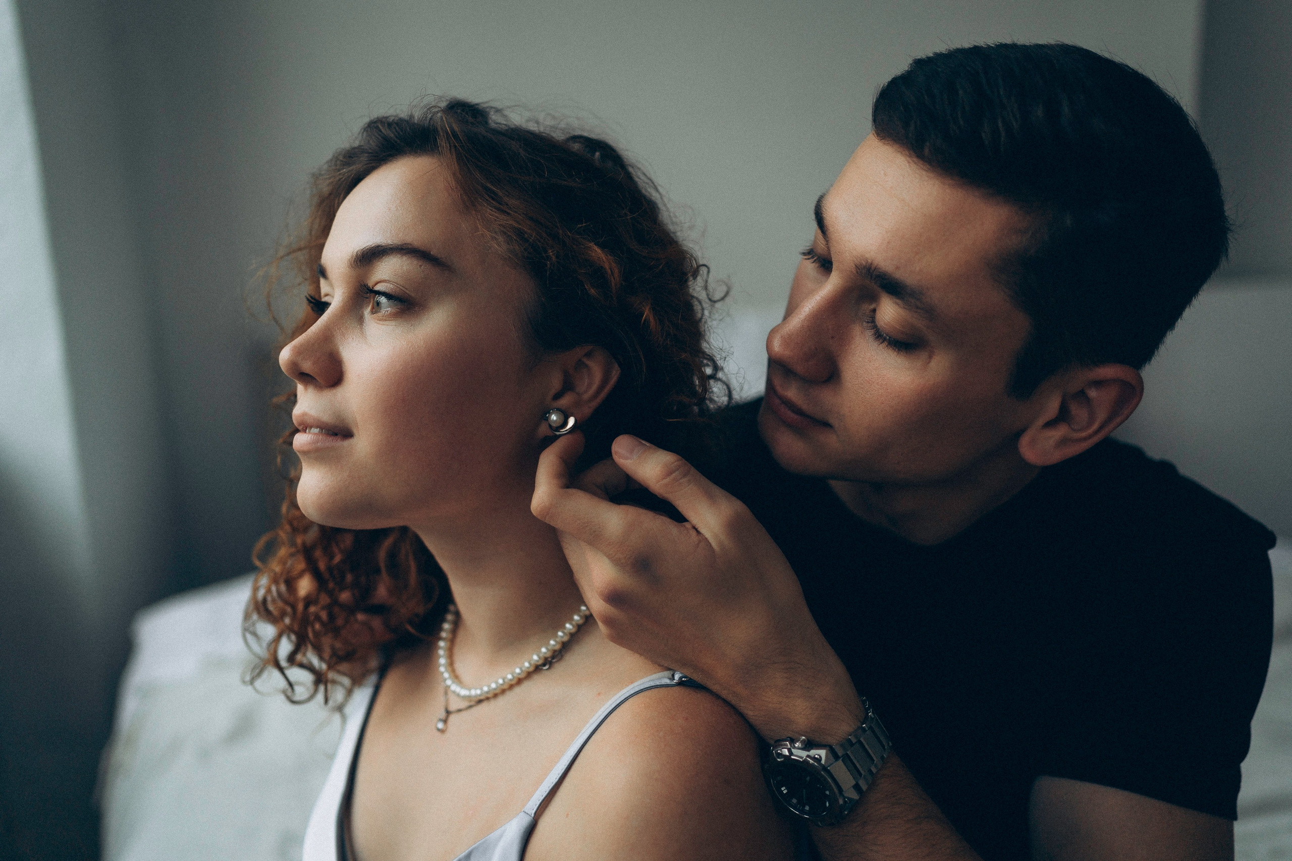 Аня и Вадим студия. Семейный фотограф в Калуге Ирина Алдохина