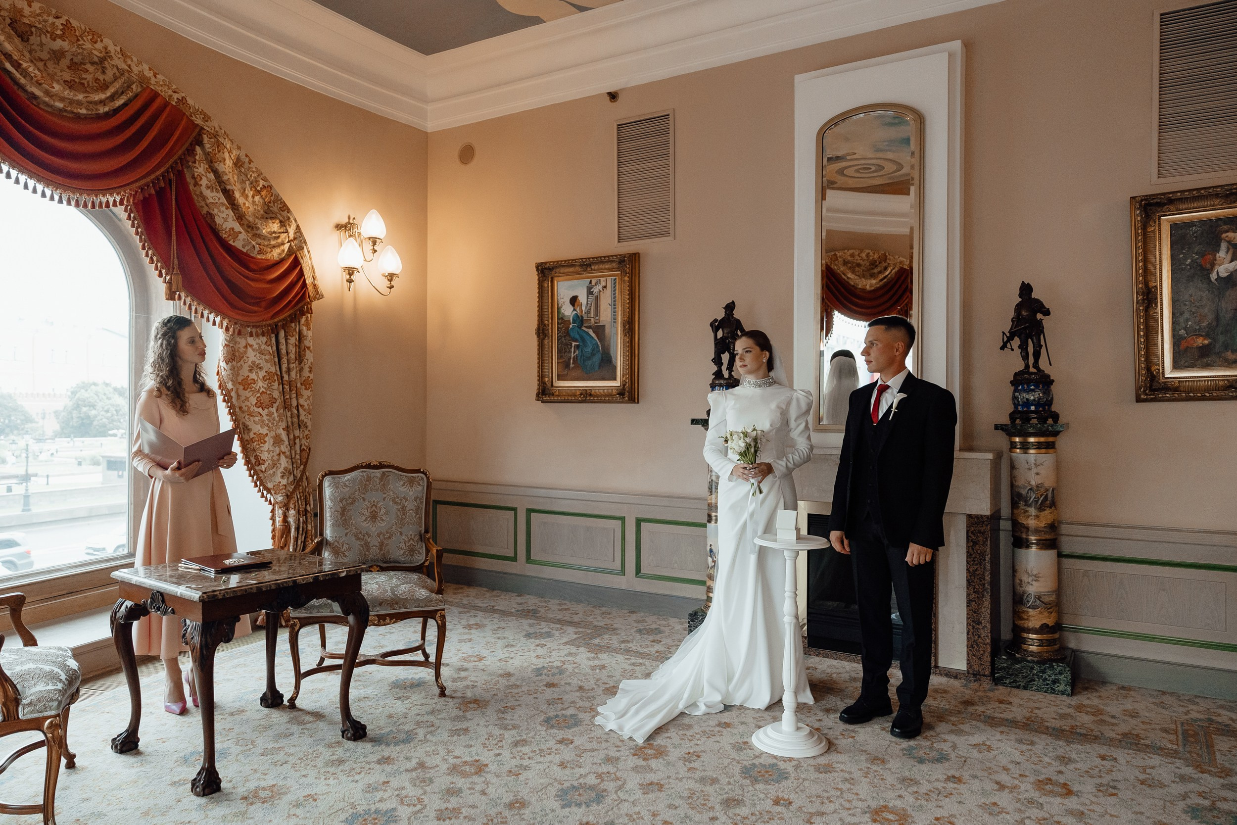 Регистрация брака в гостинице Националь