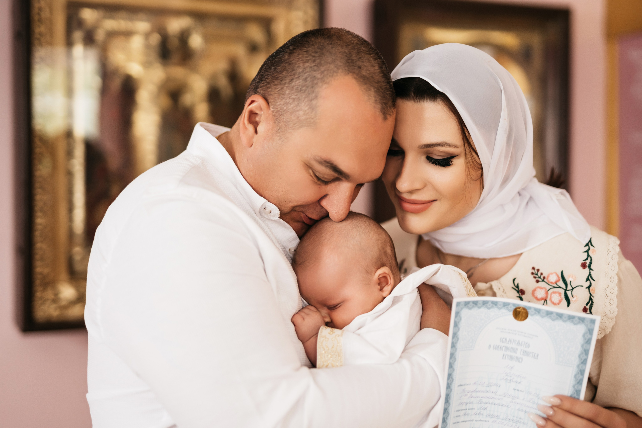 Крещение Льва. Алёна Хомич. Свадебный и семейный фотограф Коломна, Москва