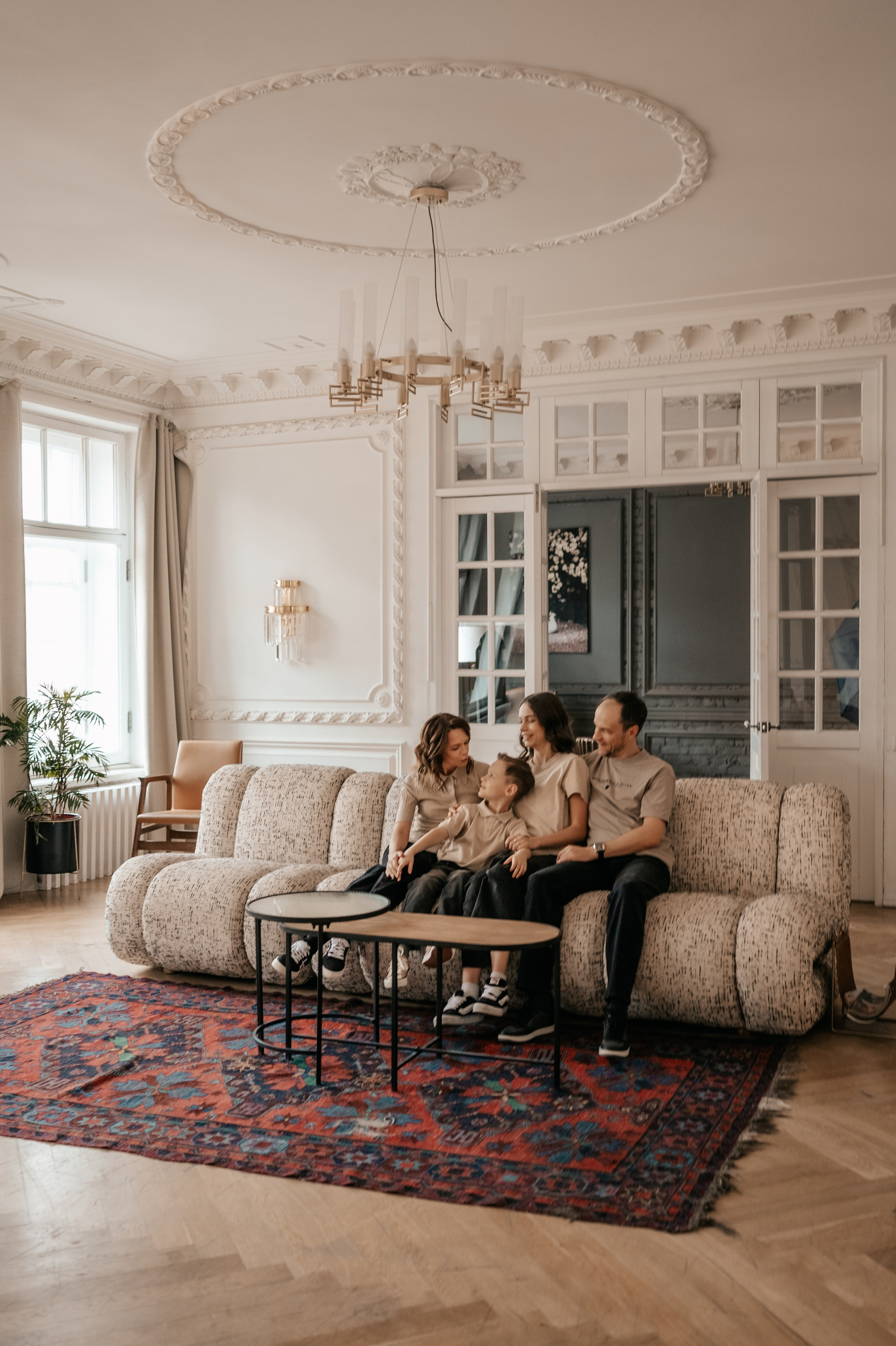 Андрей, Екатерина, Марьяна и Саша. Фотограф Горбенко Анна