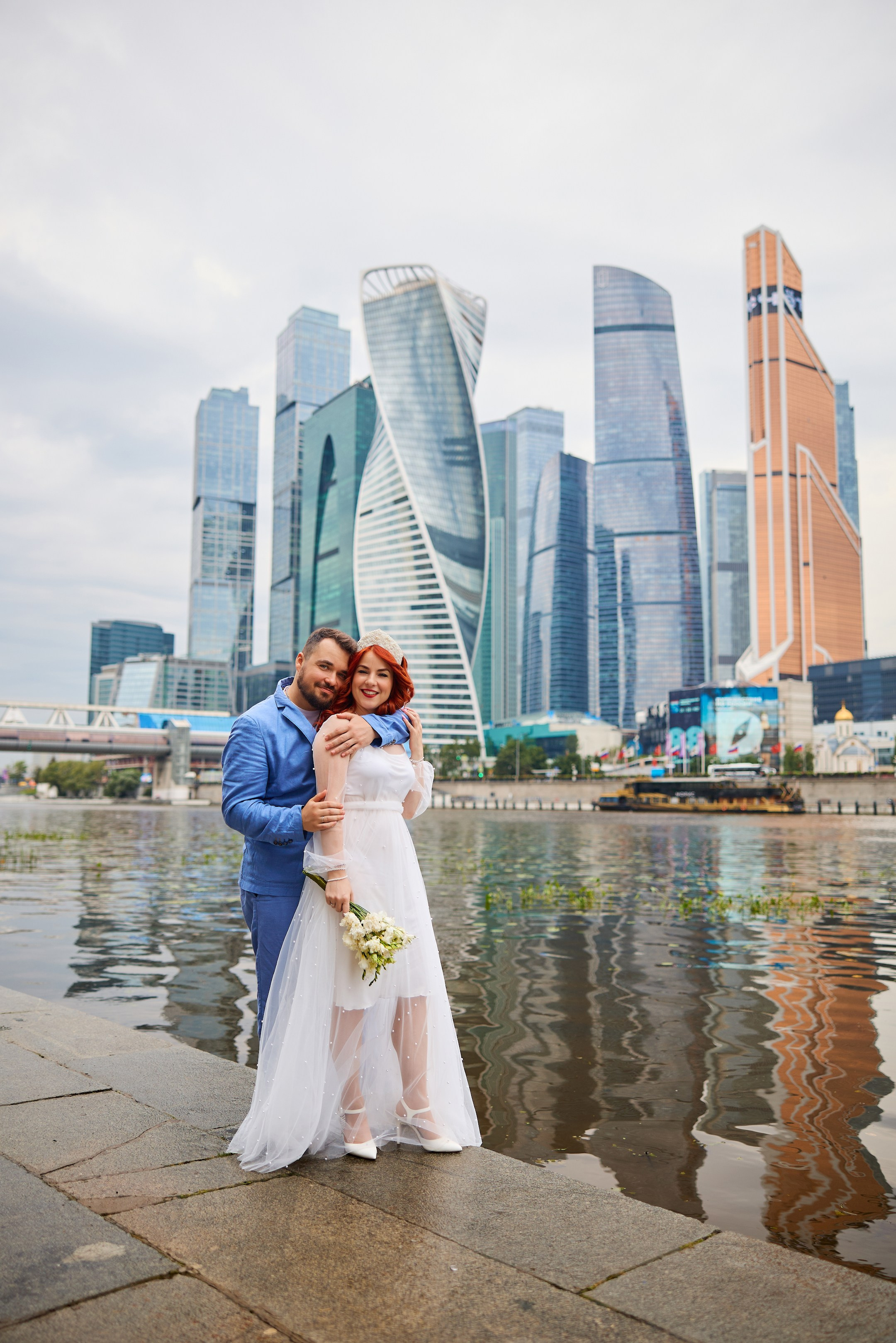 Свадебная фотосессия летом. Свадебный фотограф Сергей Колбинский