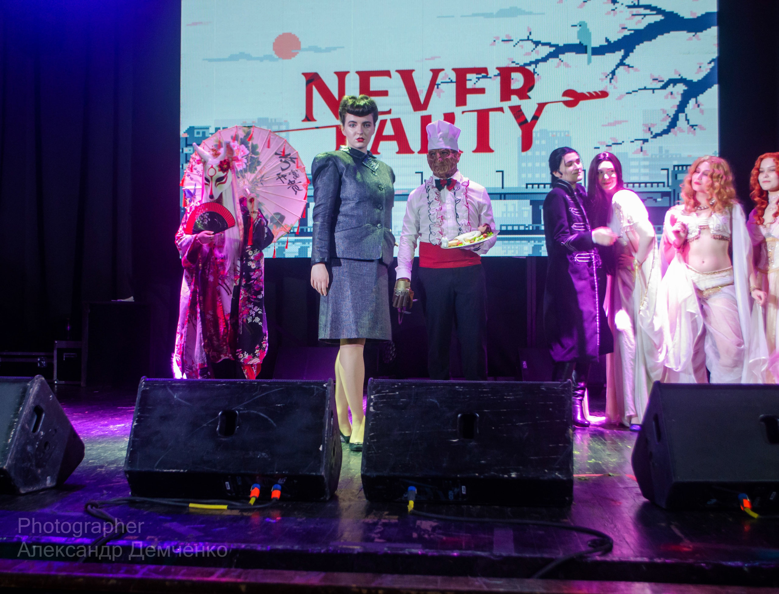 Фотосессия на фестивале косплея Never Party 3.0 в Москва