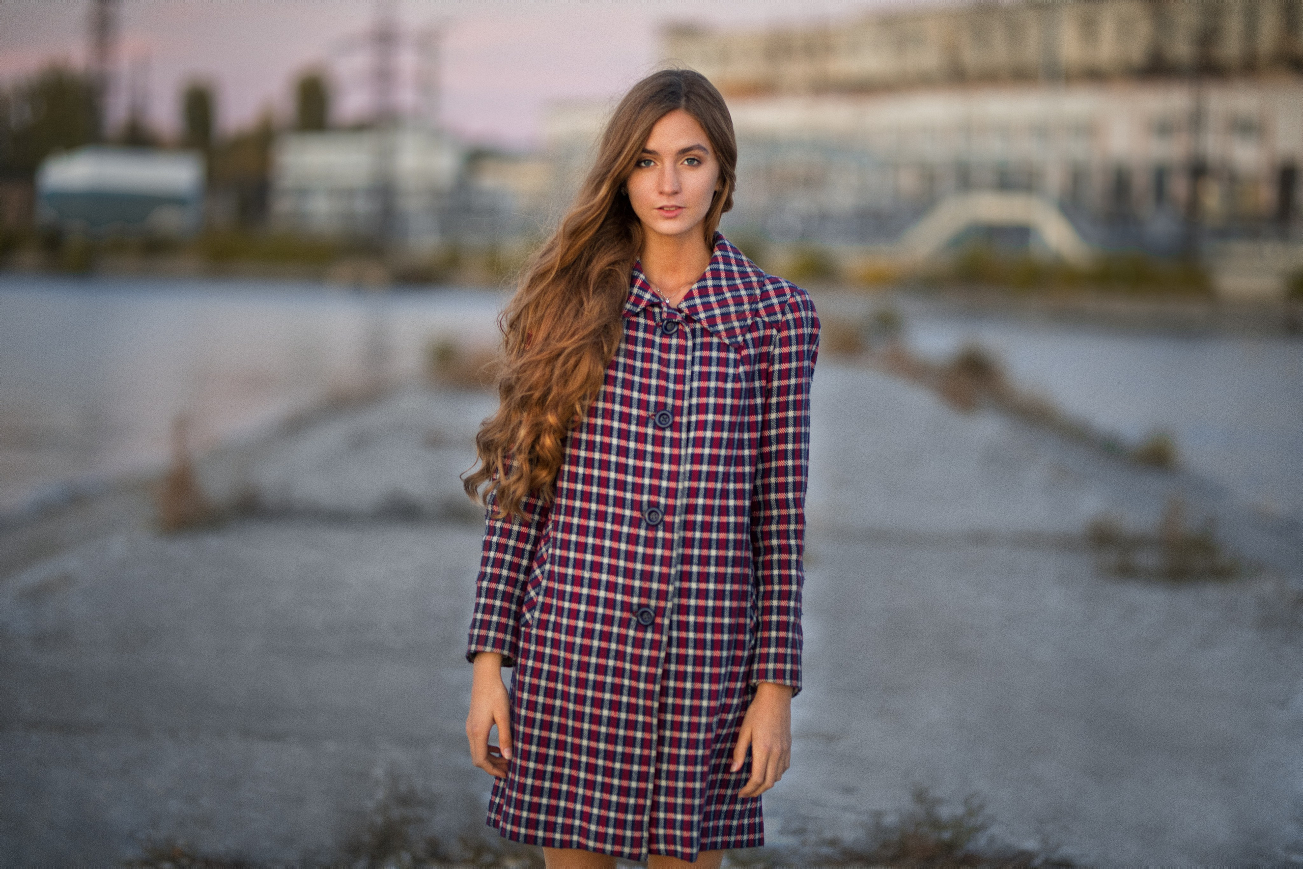 Фотосет с Дианой в интерьерной студии и в парке для «себя»