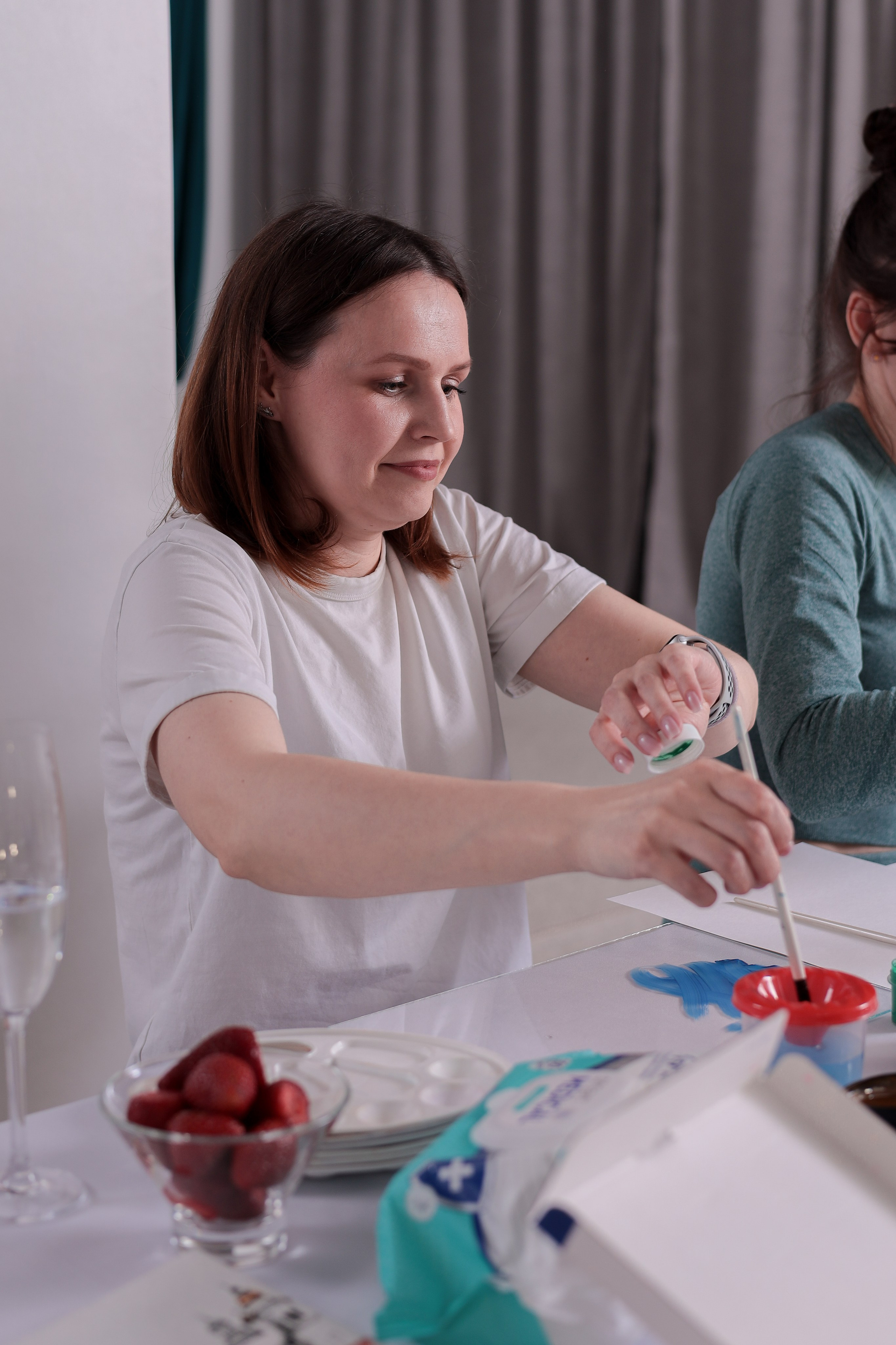 Арт-терапия + аэройога. Фотограф Надршина Лилия