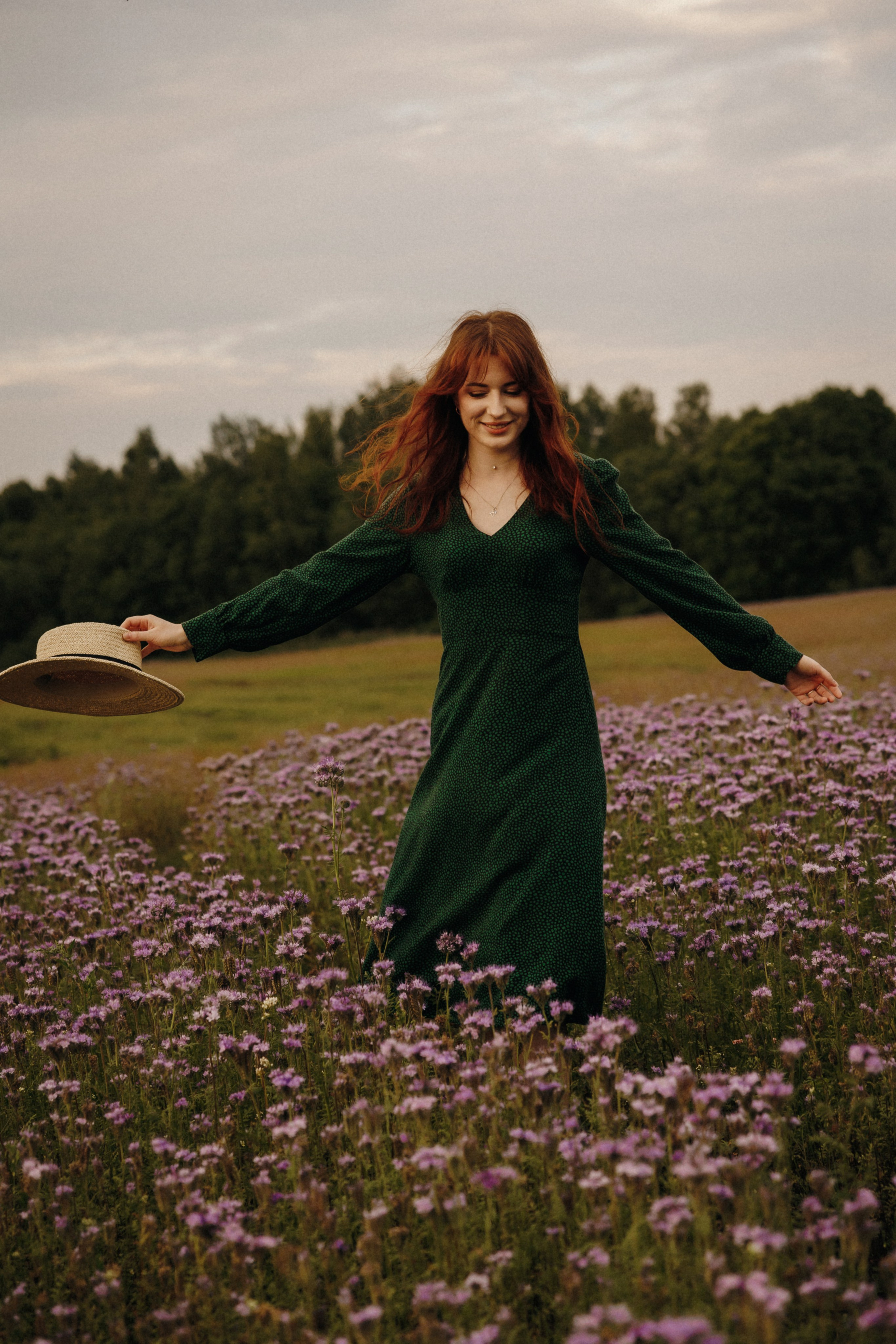 Фотосессия в цветочном поле. Свадебный и семейный фотограф Витебск, Минск, Андрей Павлов