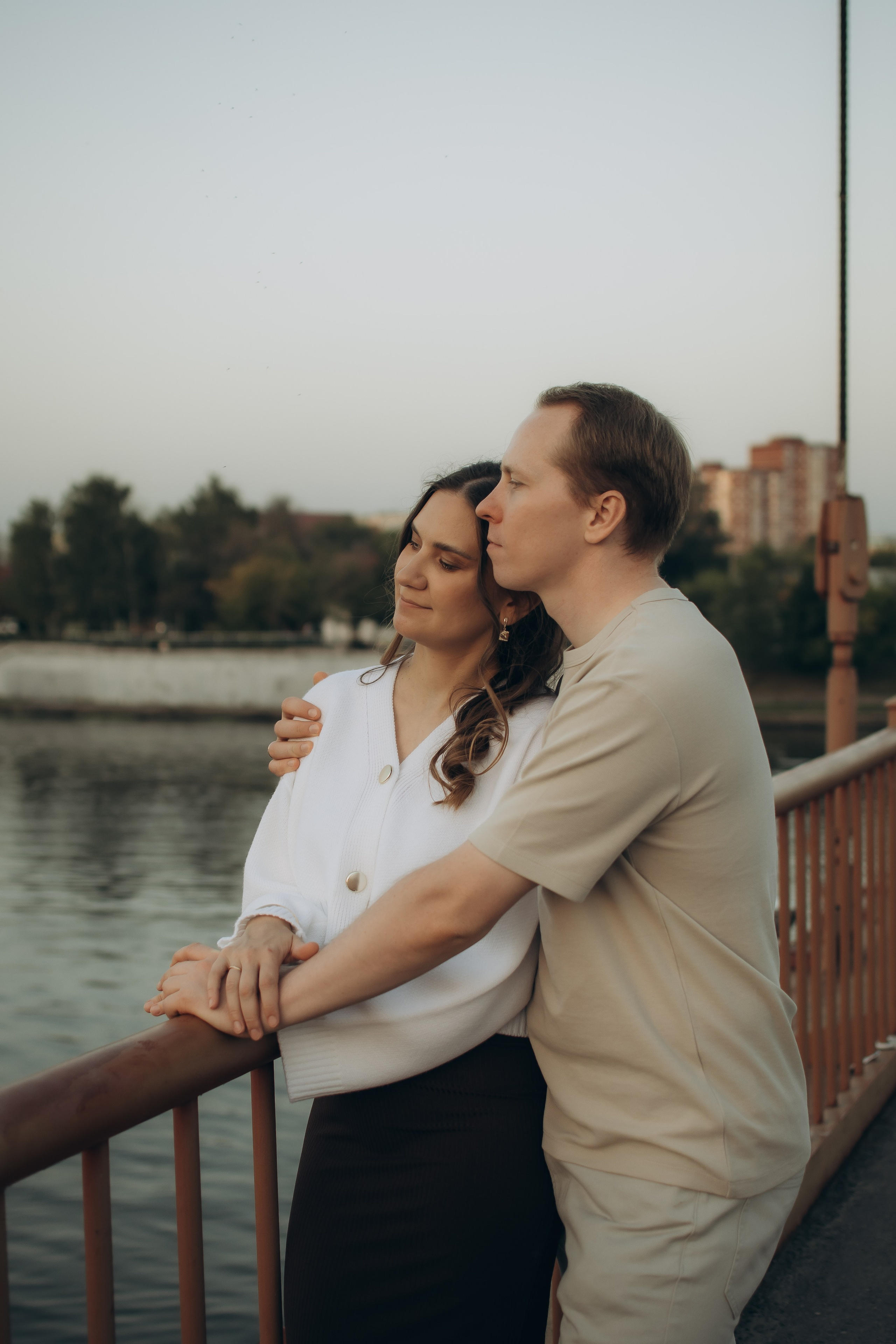 Света и Арсений. Прогулка по вечернему городу. Евгения Черных I Фотограф Пенза