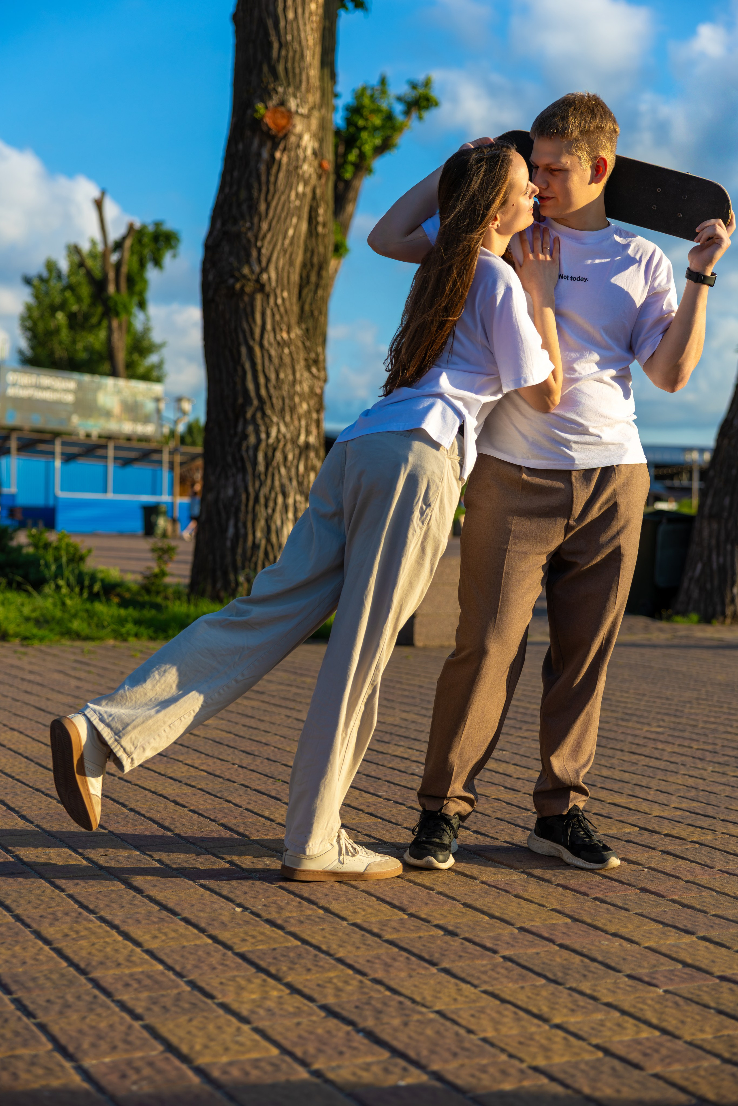 Love Story. Прогулка в парке. Фотограф Максим Калинченко