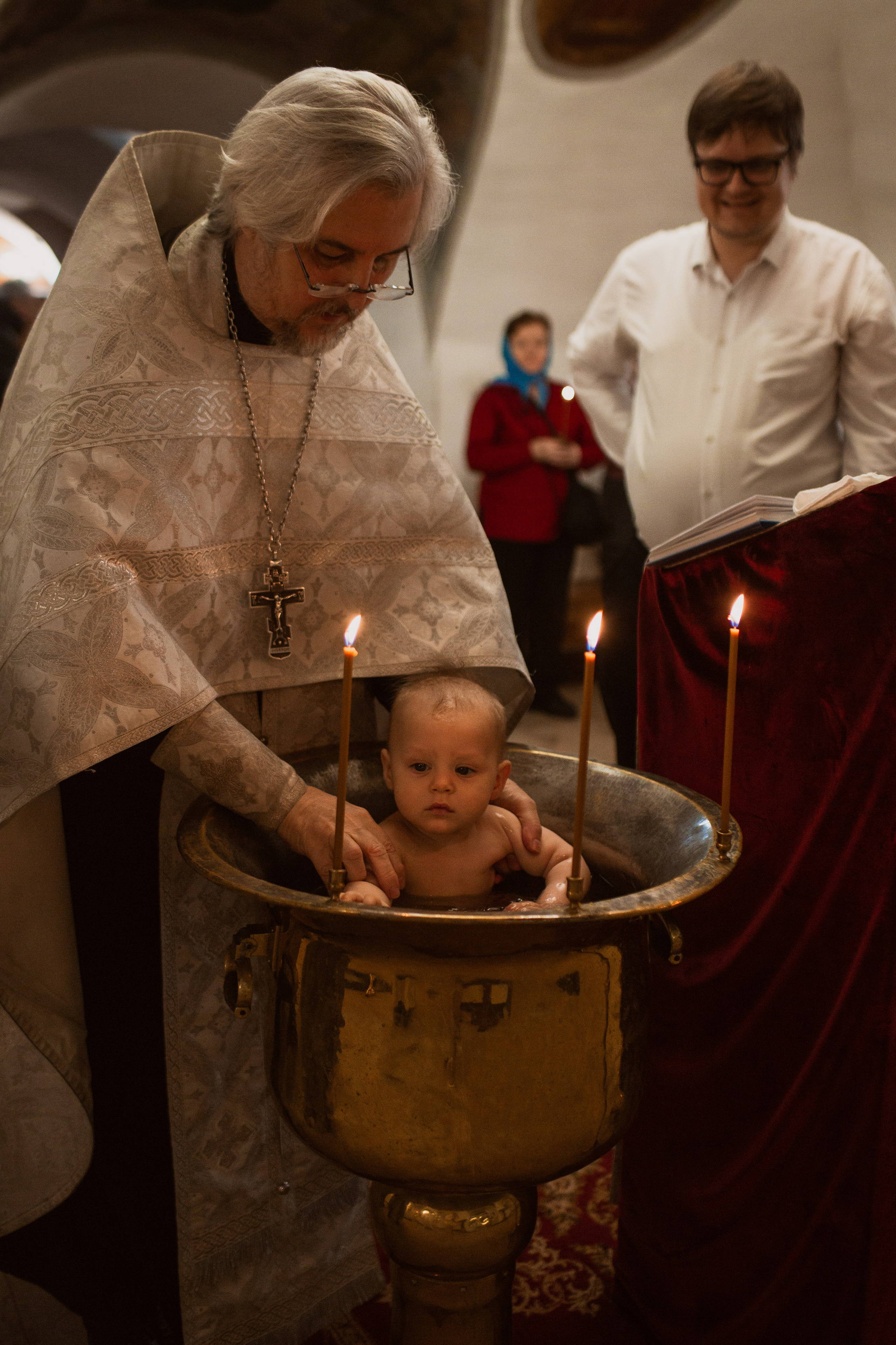 Крещение Андрея. Свадебный и Семейный фотограф в Москве Александра Вайпер