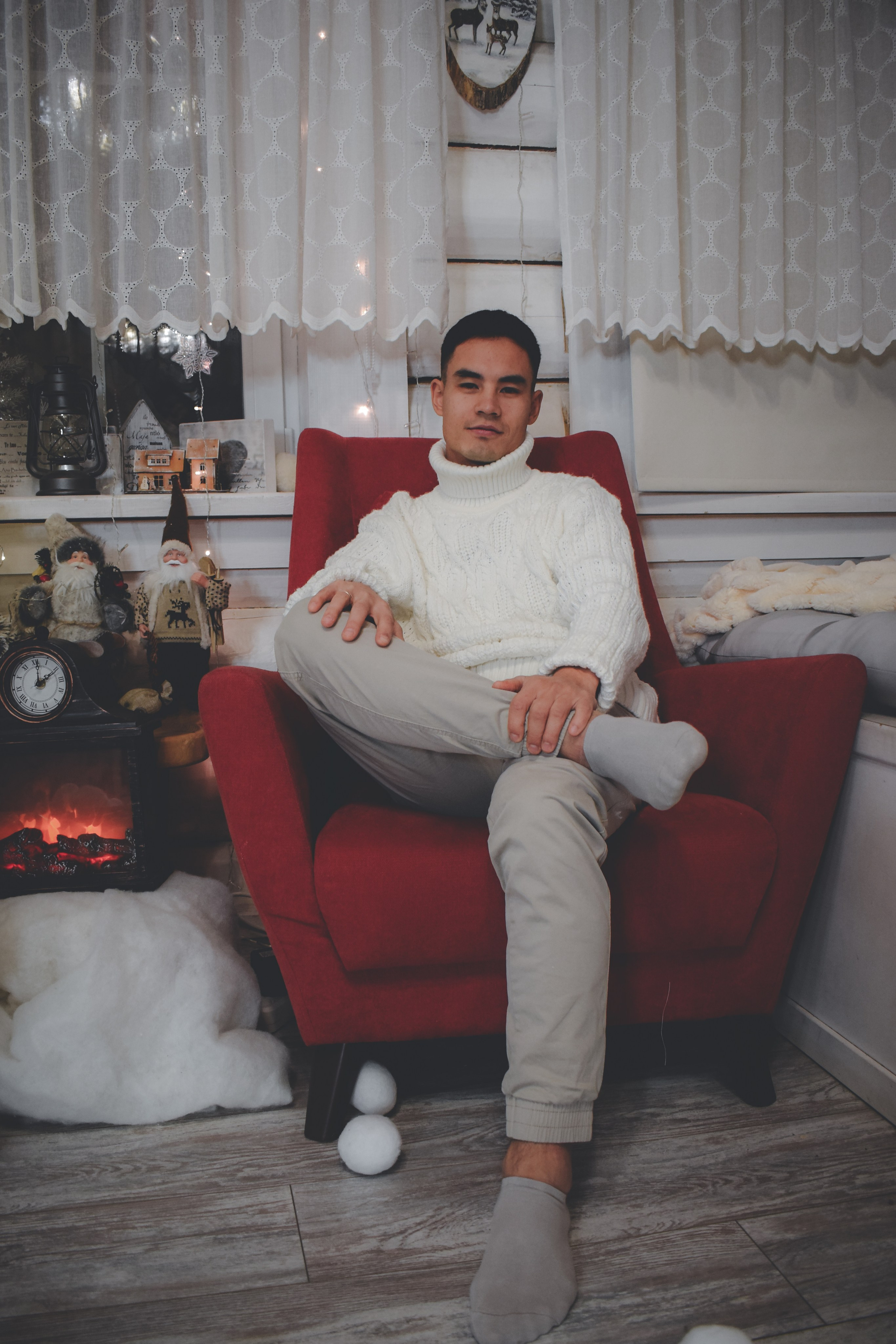 Нежная новогодняя серия (2023г). Фотограф Москва