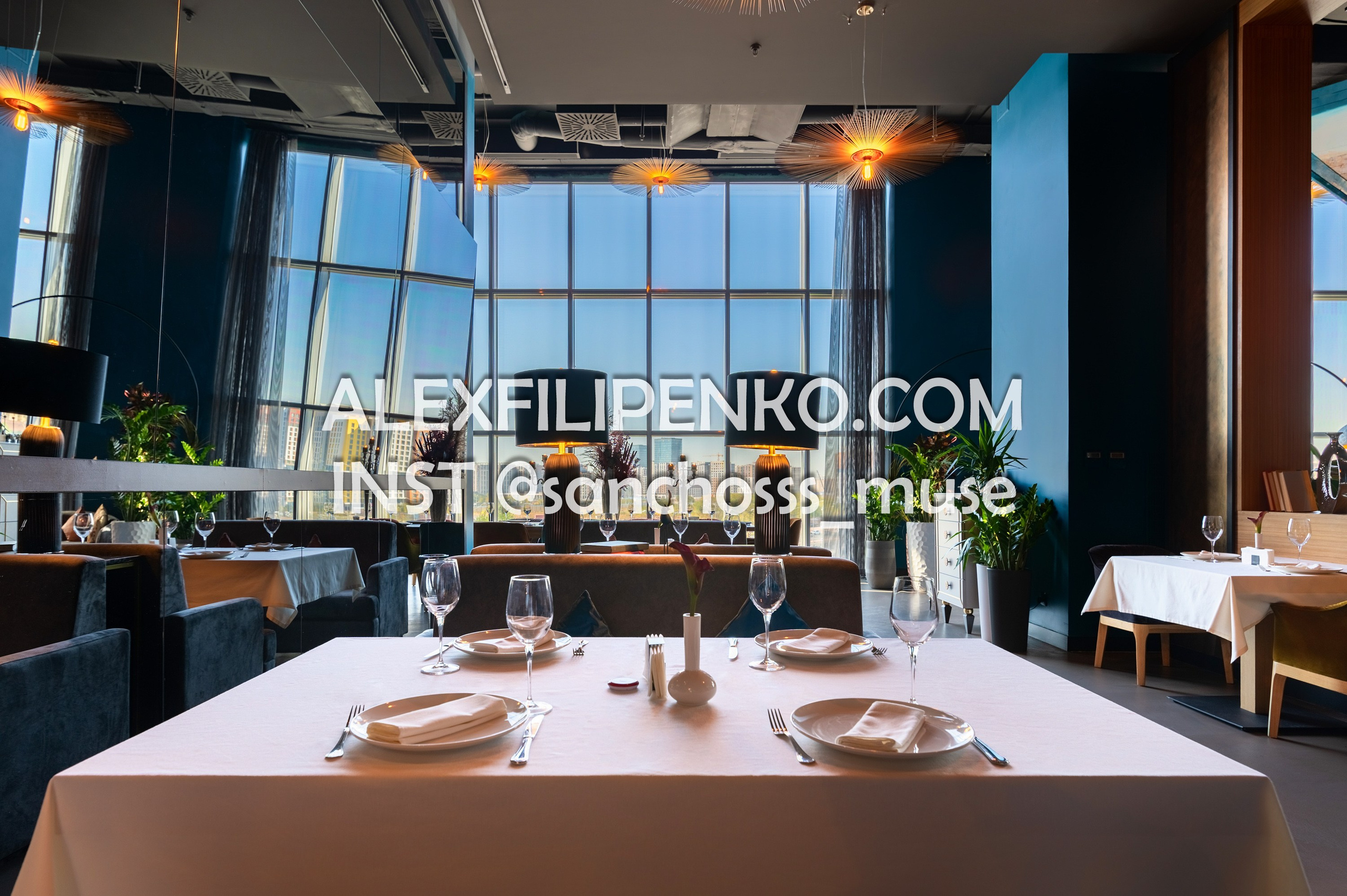 Ресторан Once. Фотограф интерьера недвижимости и архитектуры в Астане