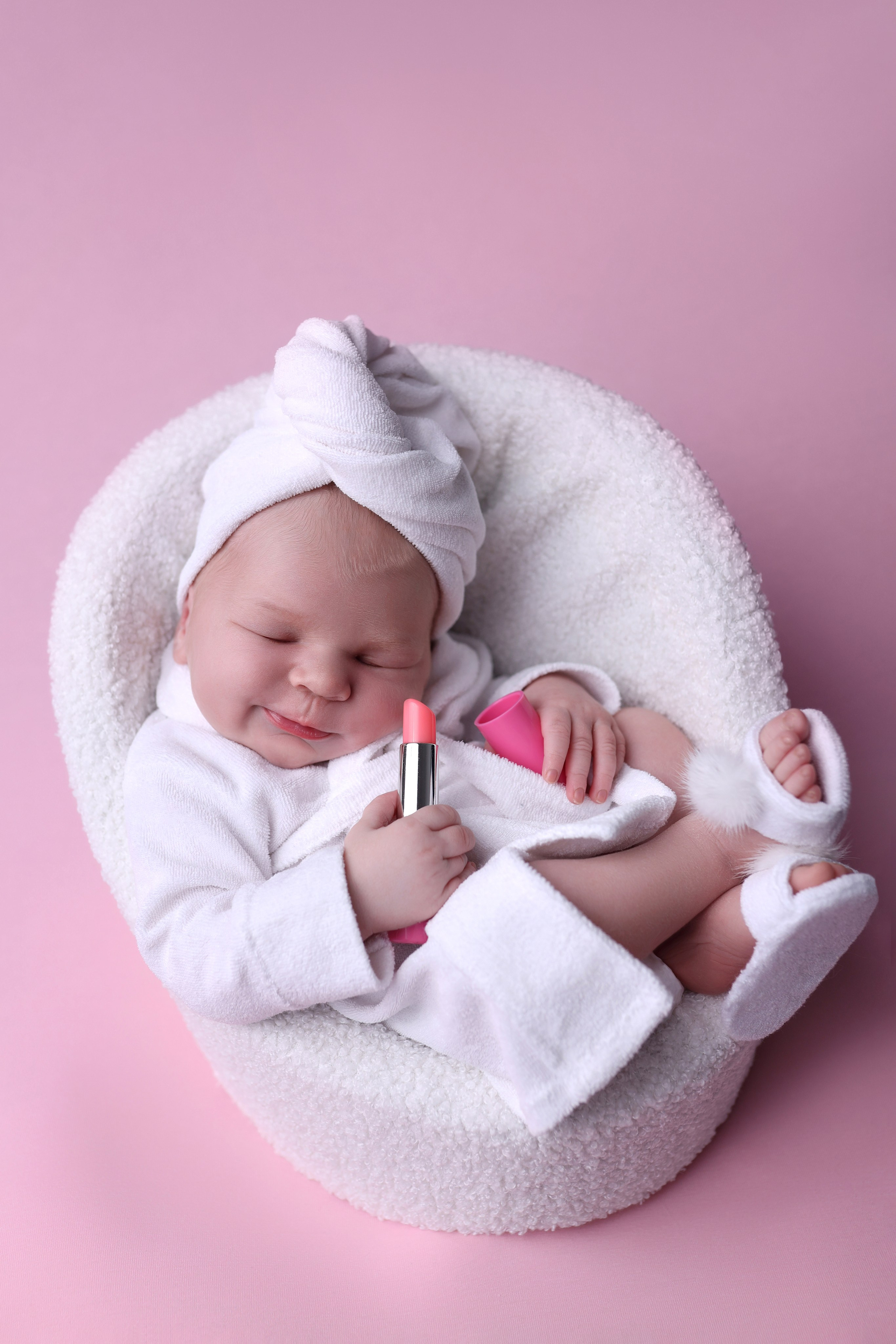 Newborn девочки. Фотограф новорожденных Модяева Ирина