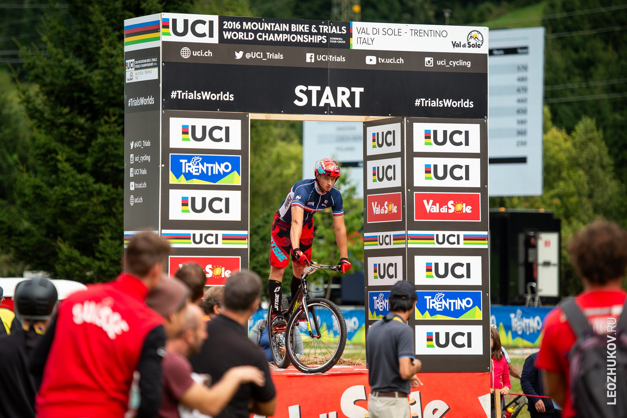 UCI Trials World Championships 2016 — qualifications. Спортивный фотограф Леонид Жуков