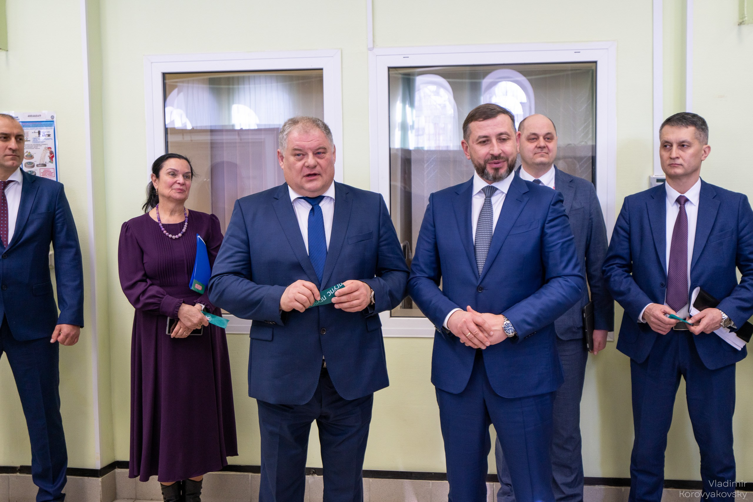 Открытие лабораторий. Фотограф Владимир Коровяковский