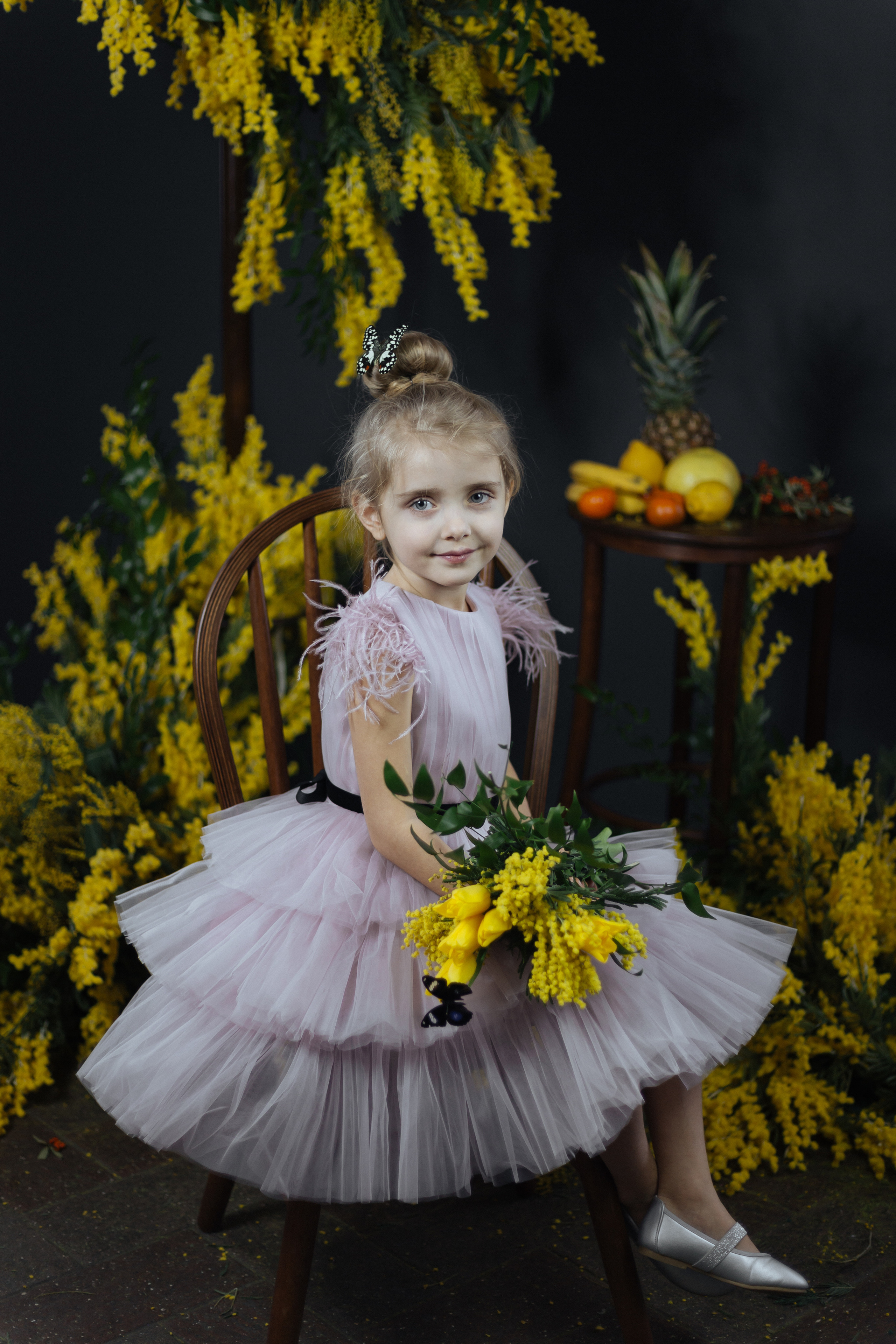 Мимоза. Фотограф новорожденных Химки, Красногорск, Мытищи и Москва Елена Третьяк