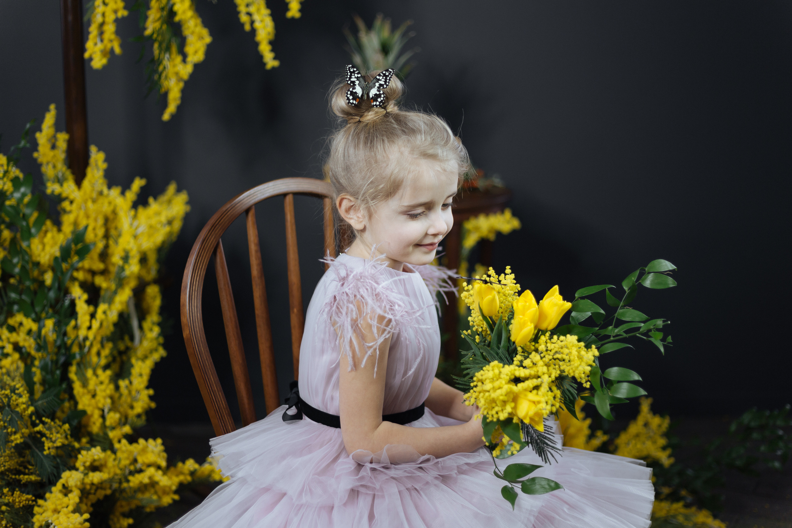 Мимоза. Фотограф новорожденных Химки, Красногорск, Мытищи и Москва Елена Третьяк