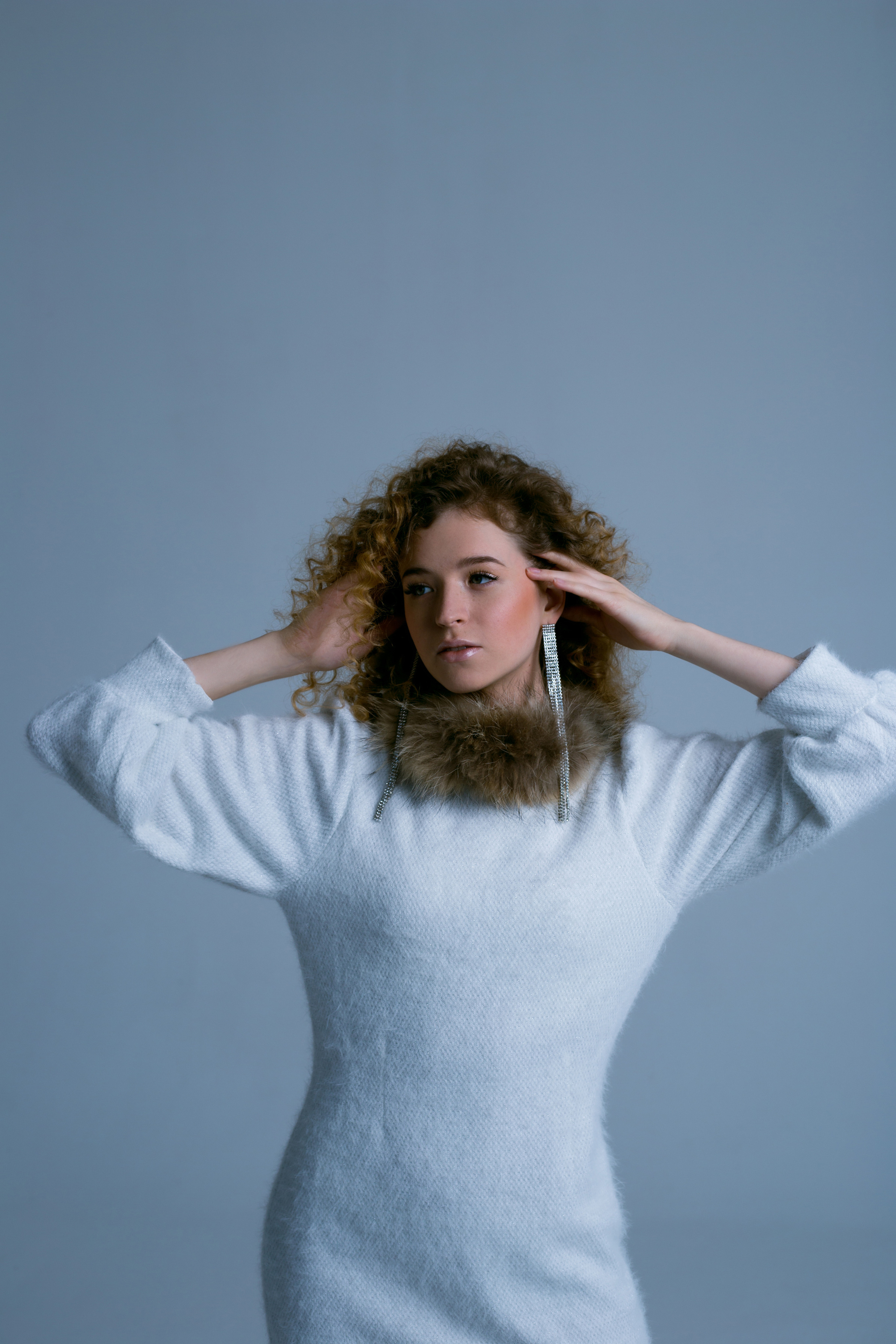 Новогодний стиль Vogue. Фотограф новорожденных Химки, Красногорск, Мытищи и Москва Елена Третьяк