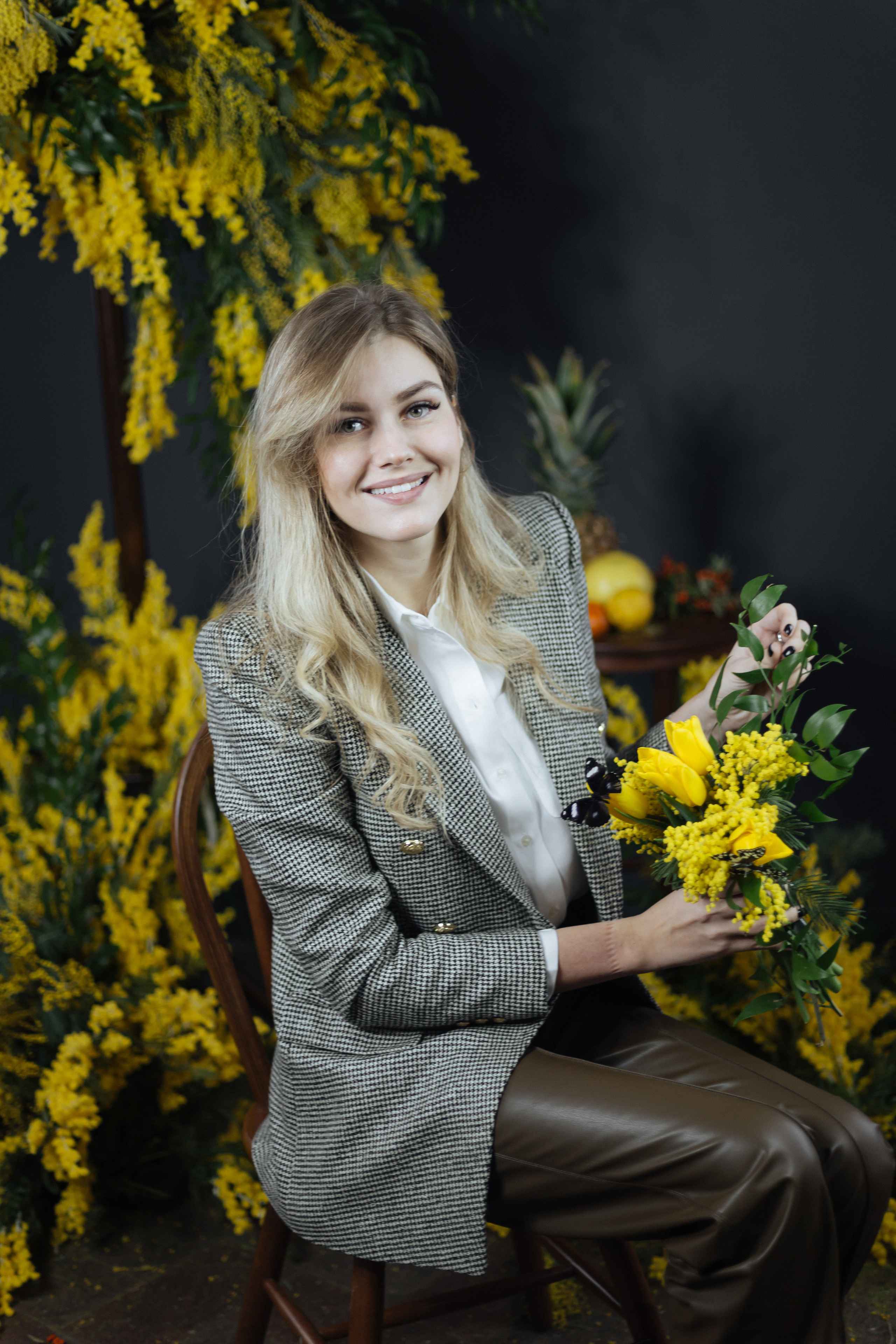 Мимоза. Фотограф новорожденных Химки, Красногорск, Мытищи и Москва Елена Третьяк