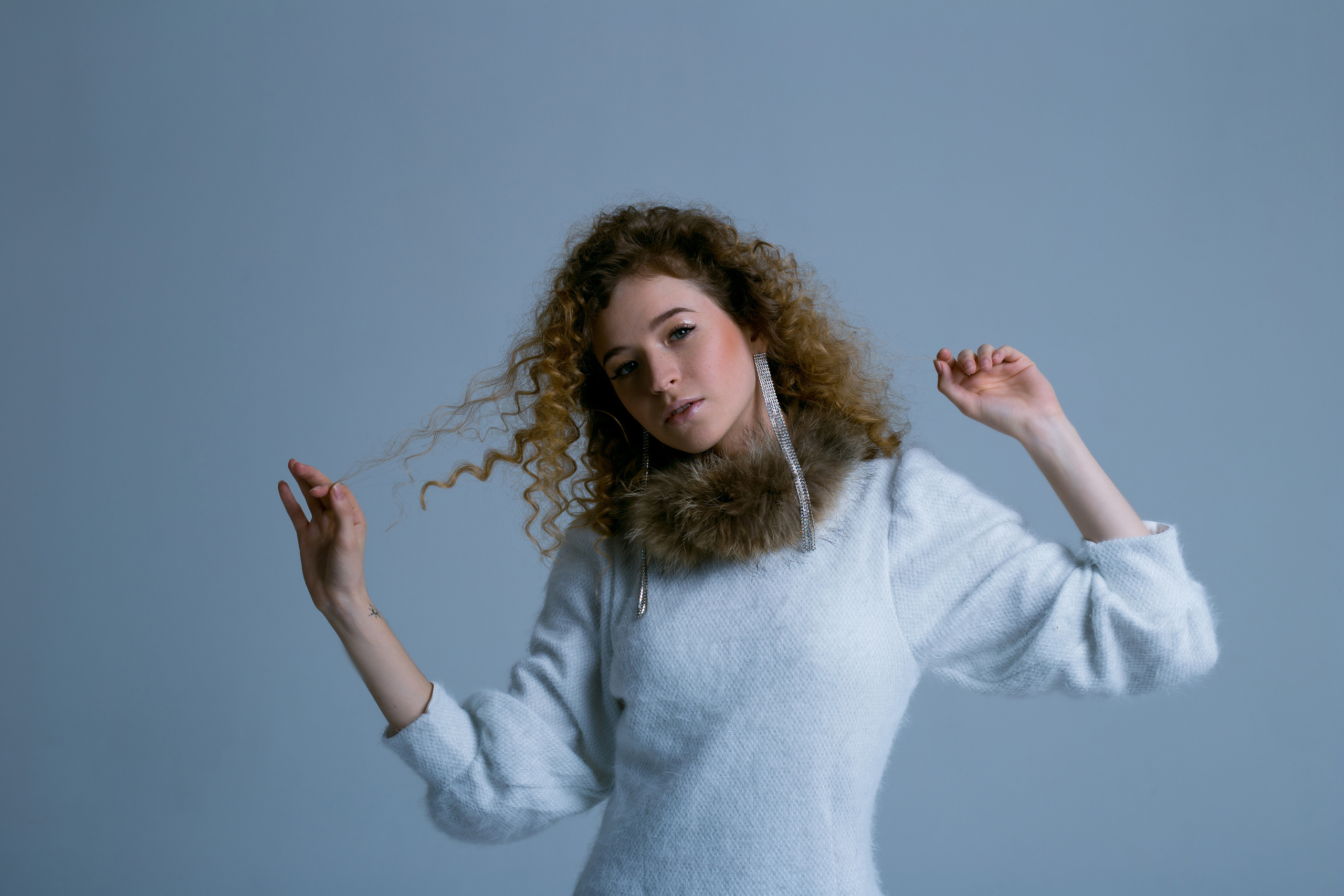 Новогодний стиль Vogue. Фотограф новорожденных Химки, Красногорск, Мытищи и Москва Елена Третьяк