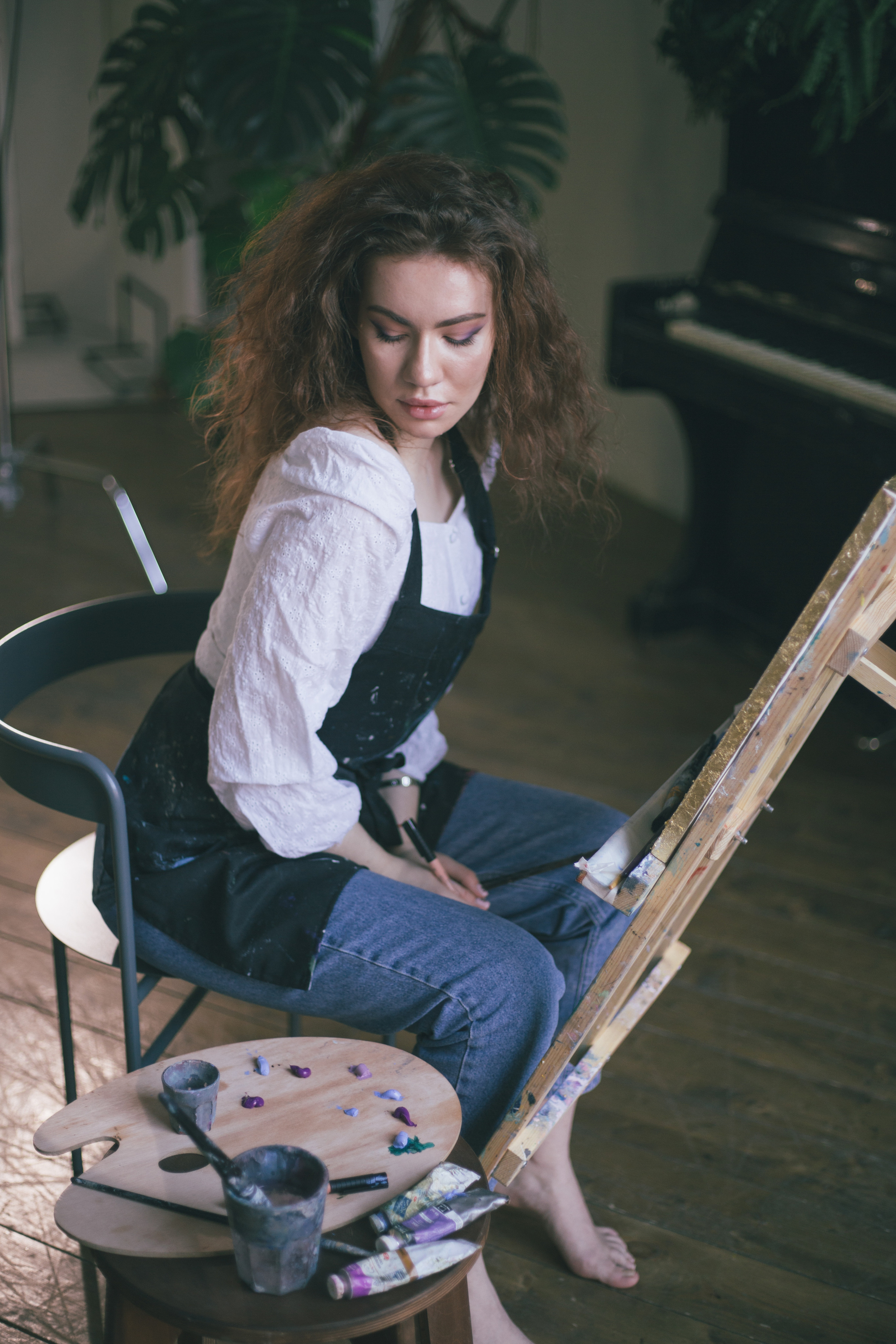 Алина в студии. Фотограф новорожденных Химки, Красногорск, Мытищи и Москва Елена Третьяк