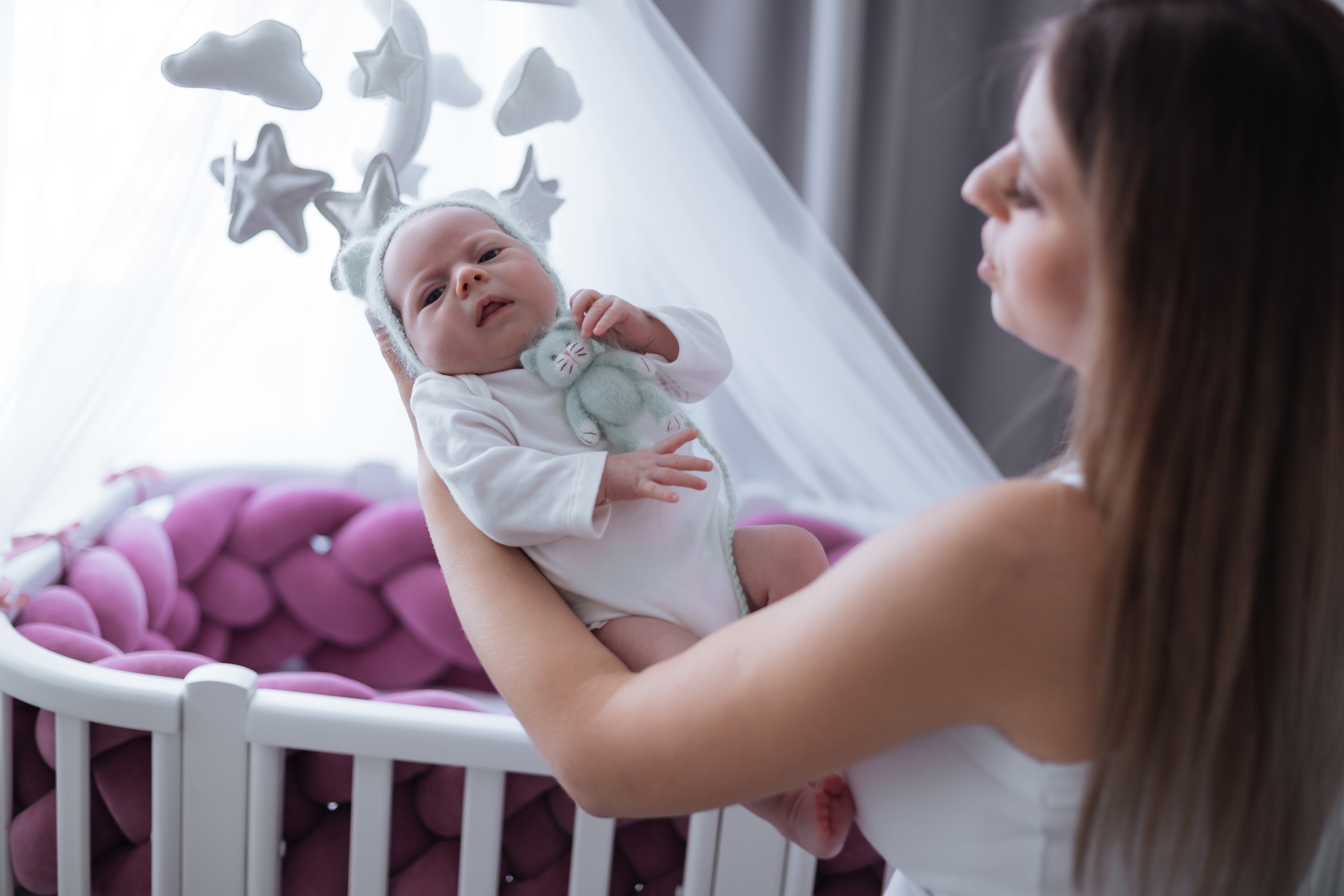 Первая фотосессия Аделины. Фотограф новорожденных Химки, Красногорск, Мытищи и Москва Елена Третьяк